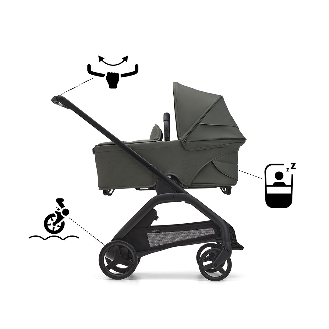  Bugaboo Dragonfly Complete Pushchair - Forest Green、mySite、merchandisen