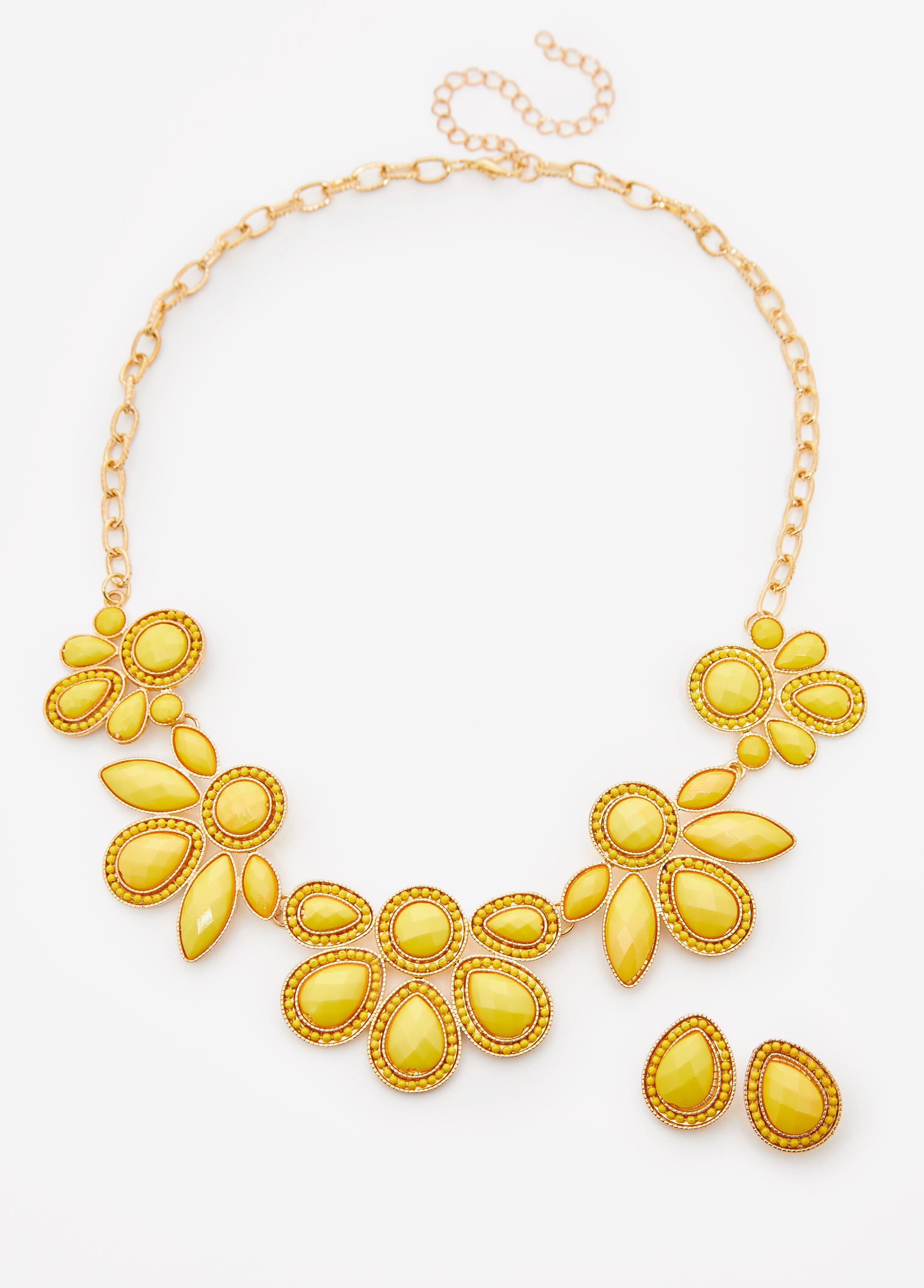 Beaded Flower Necklace Set、mySite、bengalsvssteelers