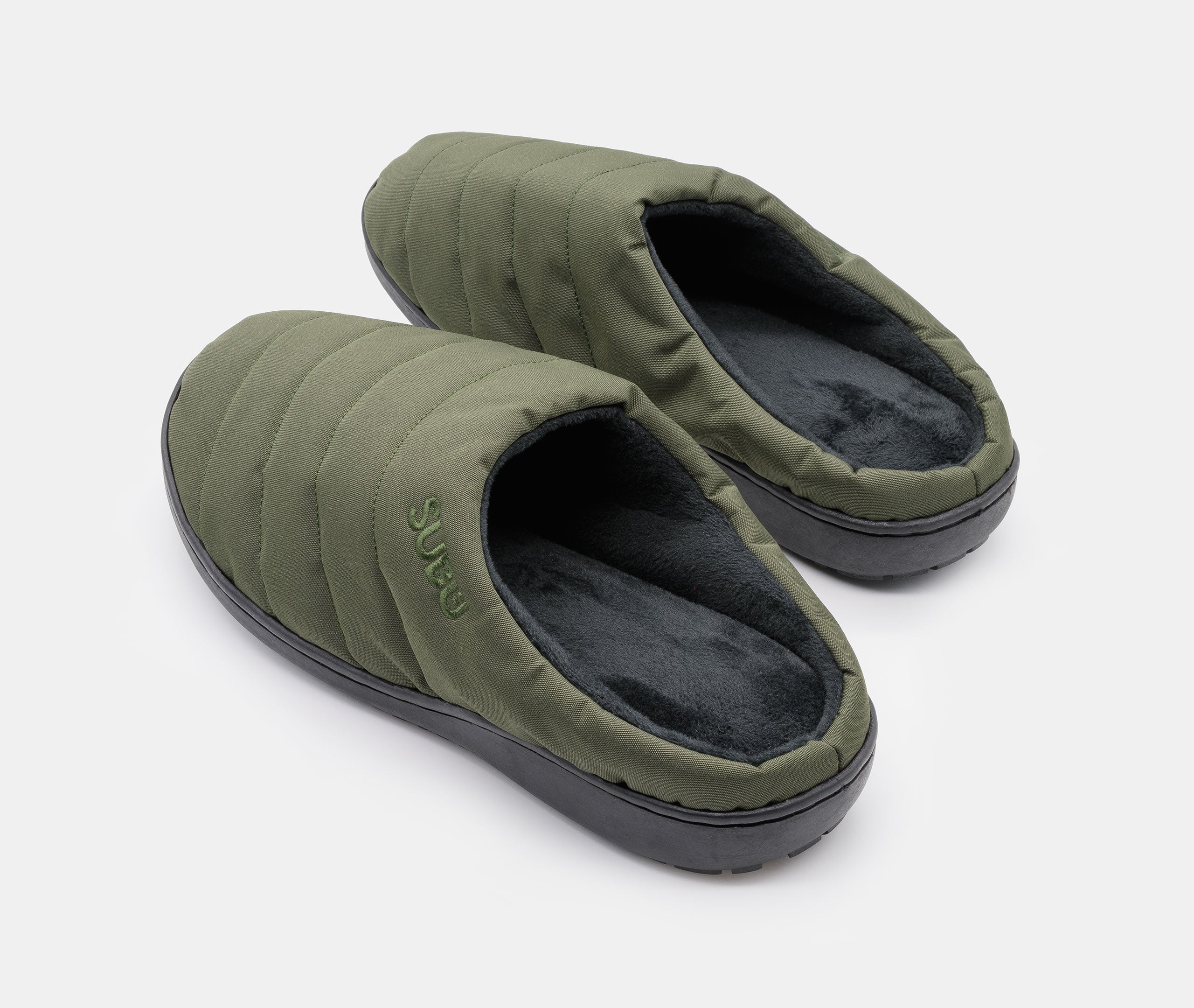SUBU Nannen Slippers - Khaki、mySite、topwebapps