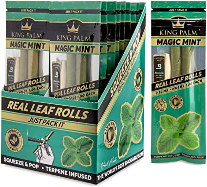 King Palm Slim Size Flavored Pre-Rolled Terps 20 Pack Display、mySite、zt4zffjzw
