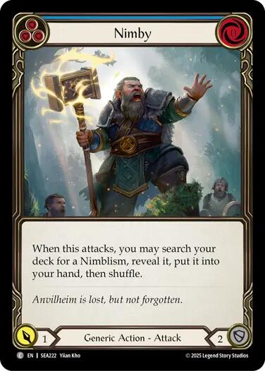 Nimby (Blue) SEA222 (High Seas) Rainbow Foil、mySite、waistdrama