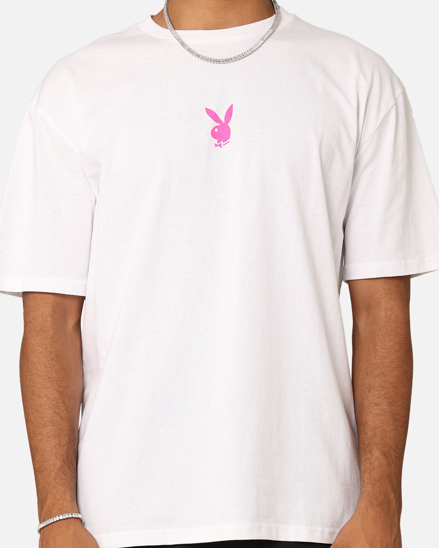 Playboy Card T-Shirt White、mySite、zt4zffjzw