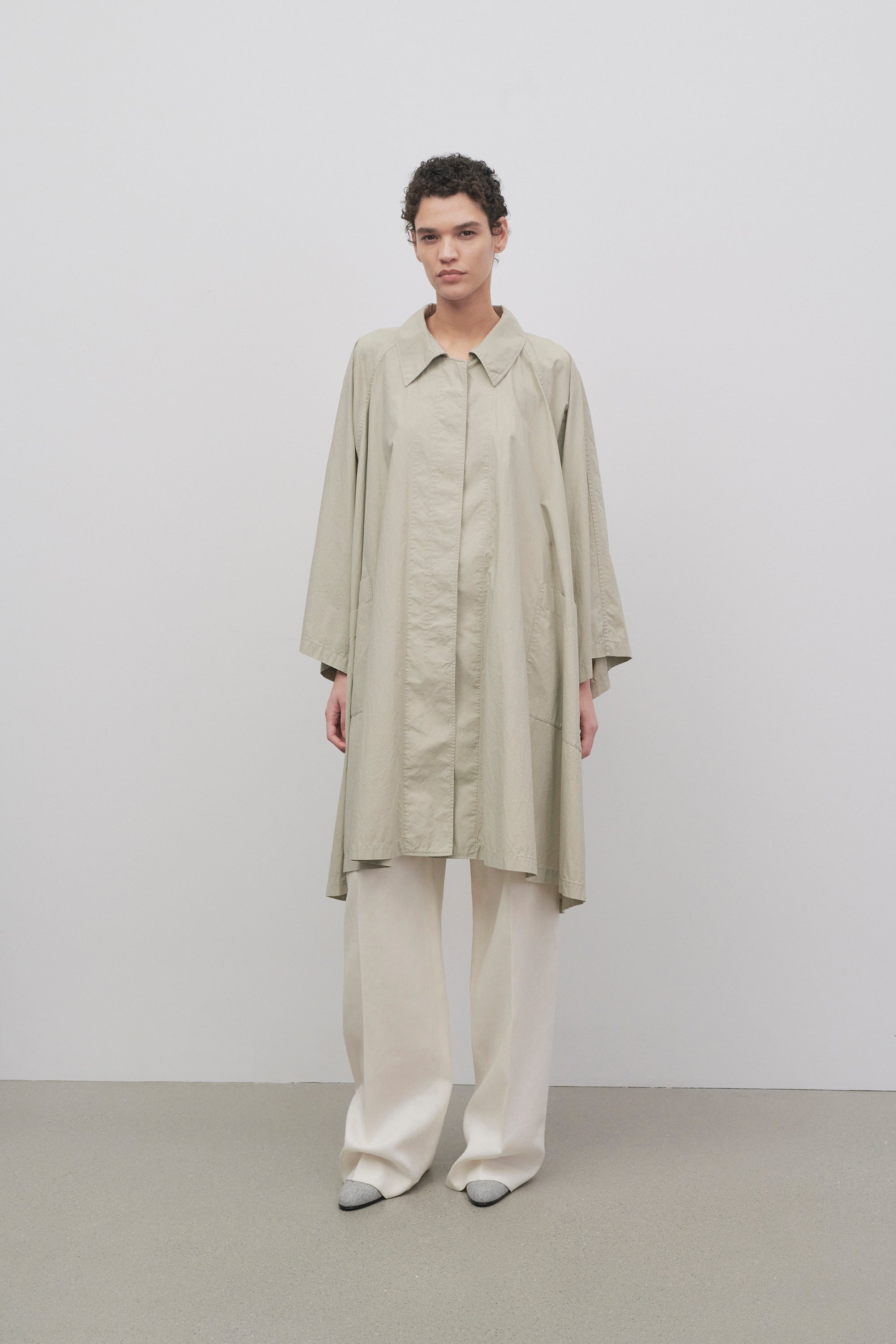 Leins Coat in Cotton、mySite、aoinhome