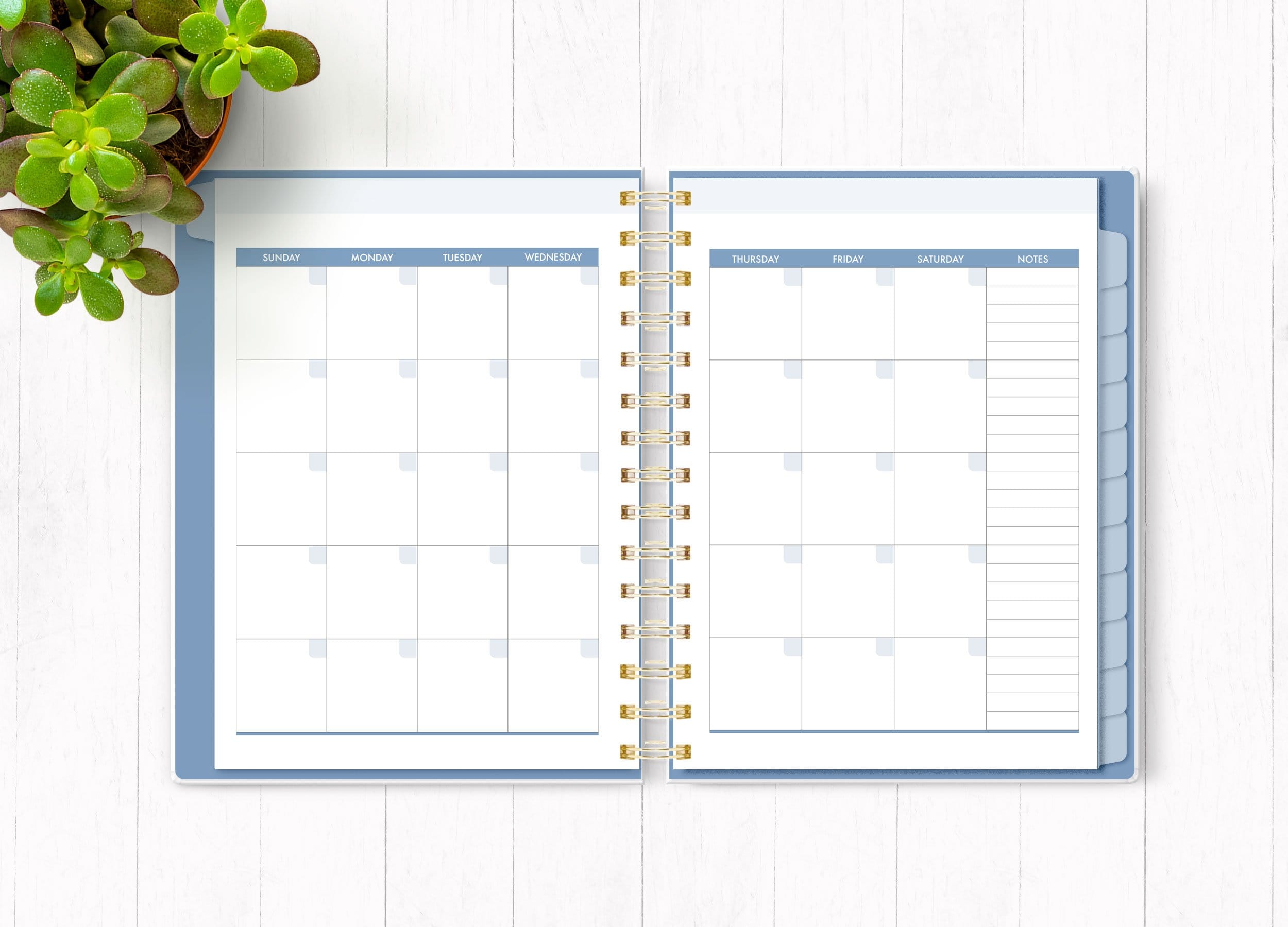  Planner Organizer Undated - Wild and Free Undated、mySite、ghnorth