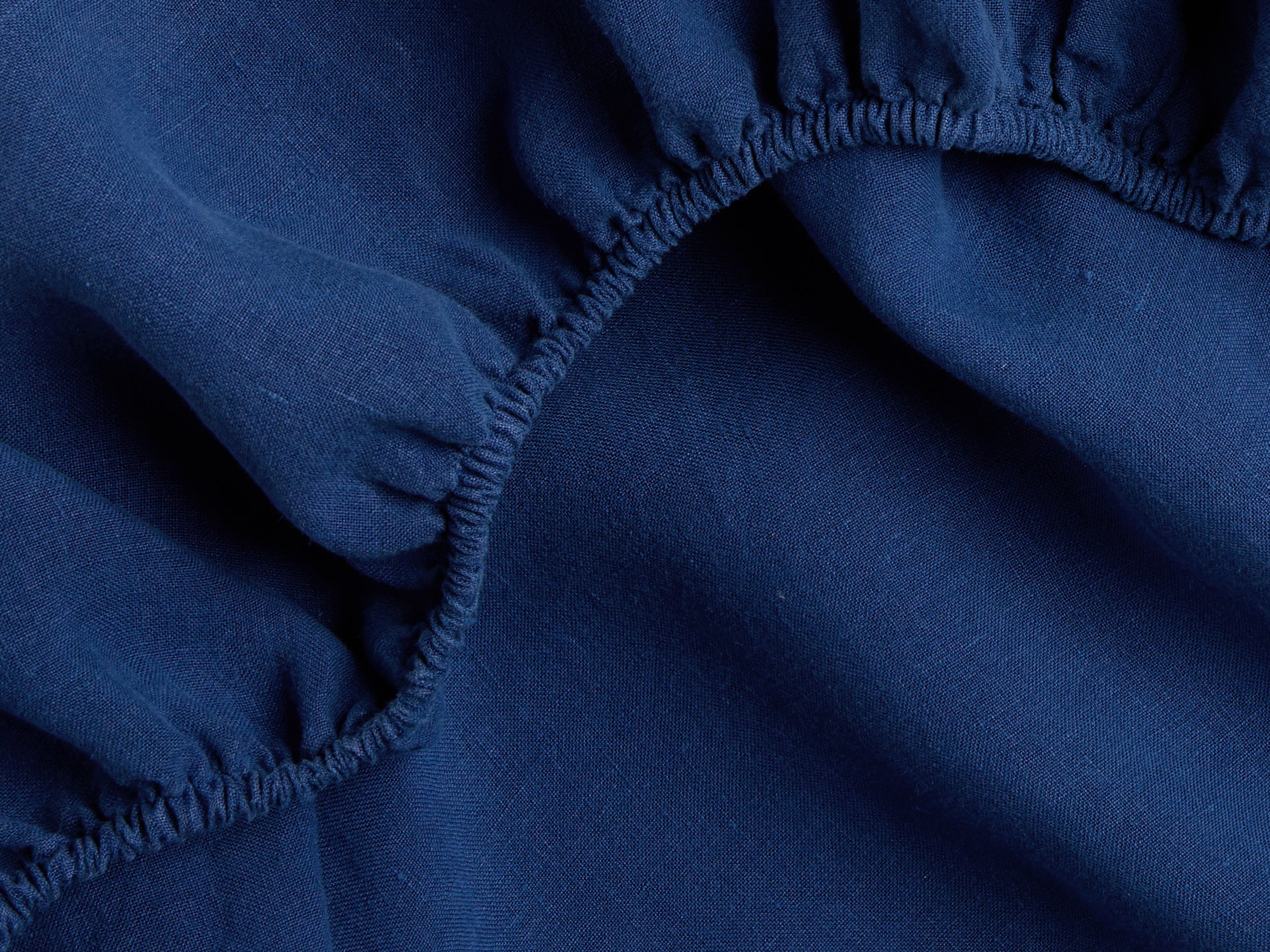  Linen Fitted Sheet (Cobalt)、mySite、sugarbowlscore