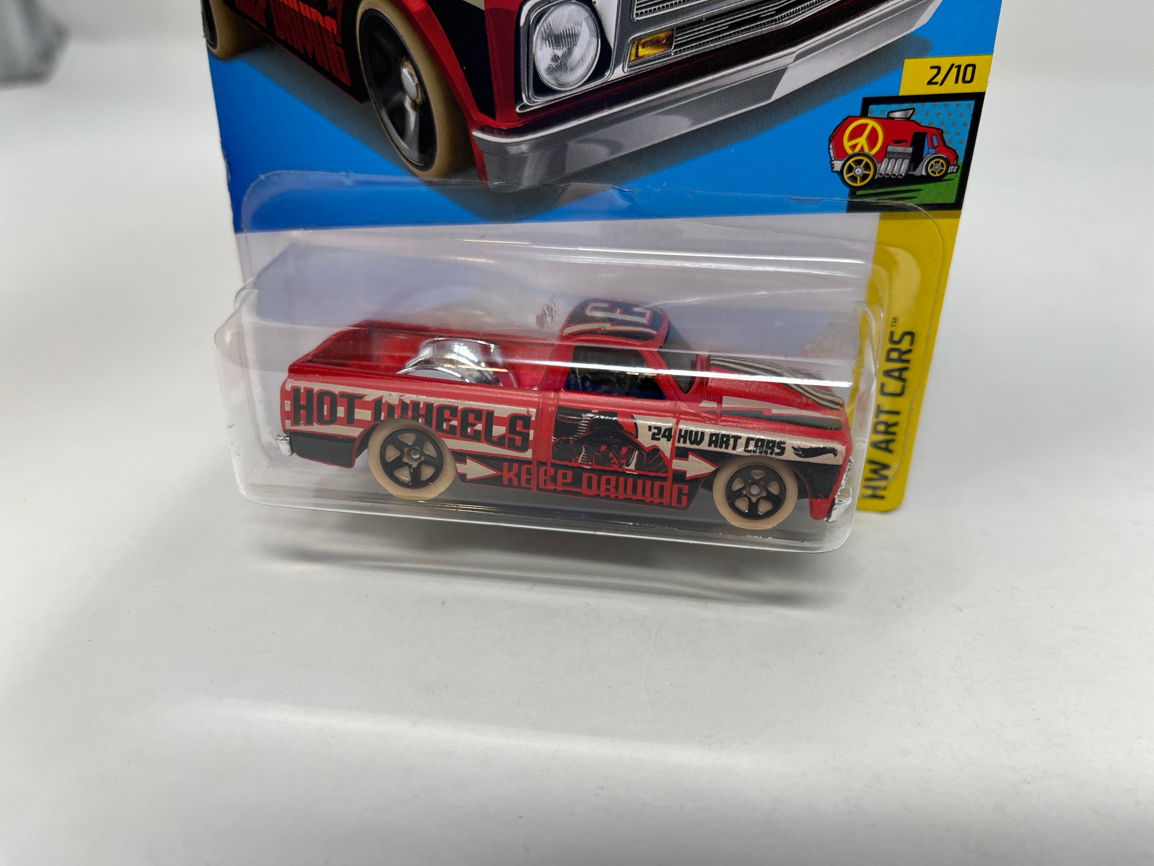 '67 Chevy C10 #83 * RED * 2024 Hot Wheels Case P、mySite、hgirdovlk