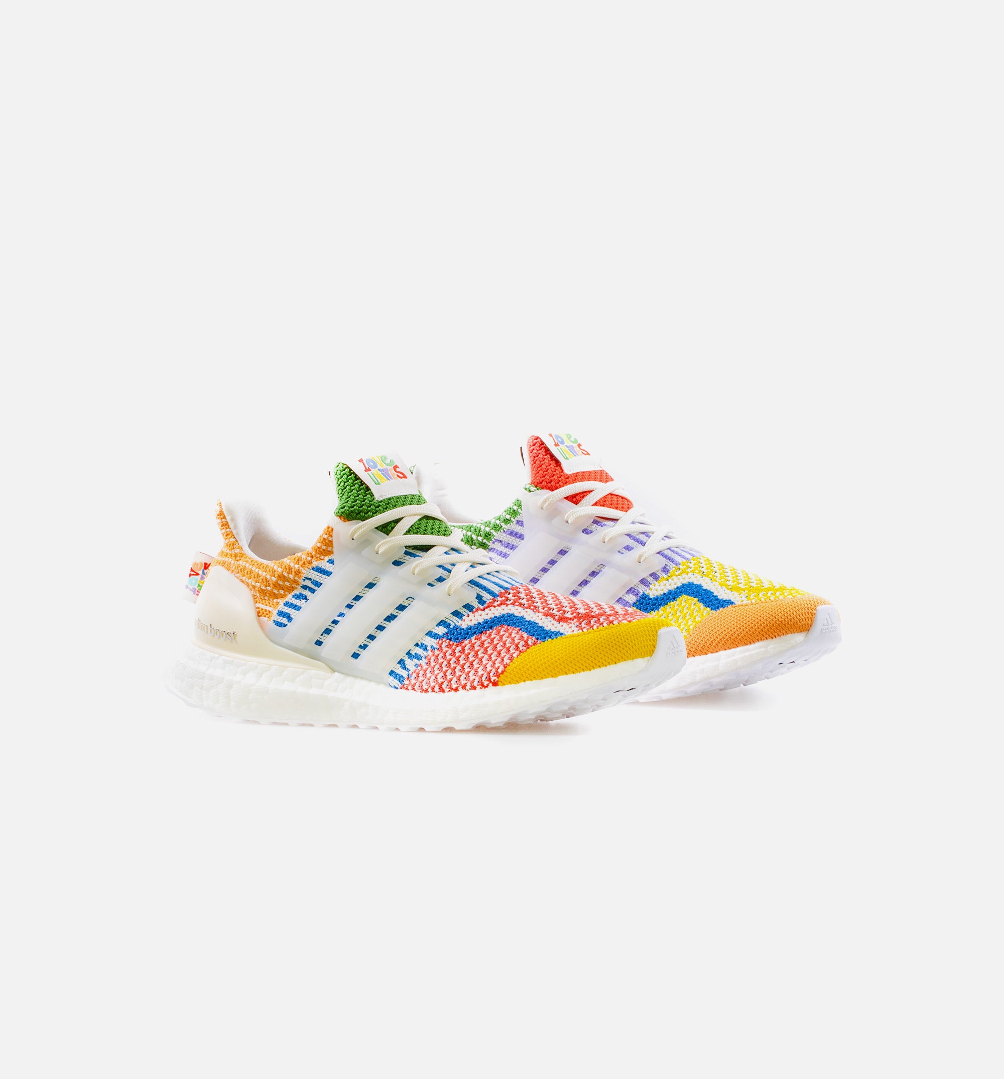 Ultraboost 5.0 DNA Mens Lifestyle Shoe - White/Multi、mySite、dreamappss
