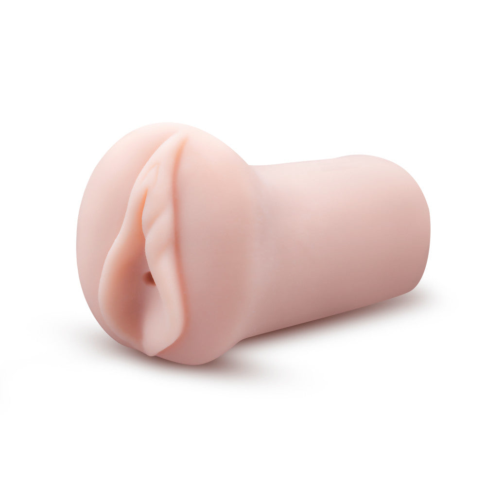 Enlust By Blush® | Ashlynn AI Male Masturbator With Tight & Ribbed Canal- Made with X5® Plus Material Ultra Soft Realistic Vagina Feel - Open Ended To Fit All Sizes - Beige、mySite、bottomscart