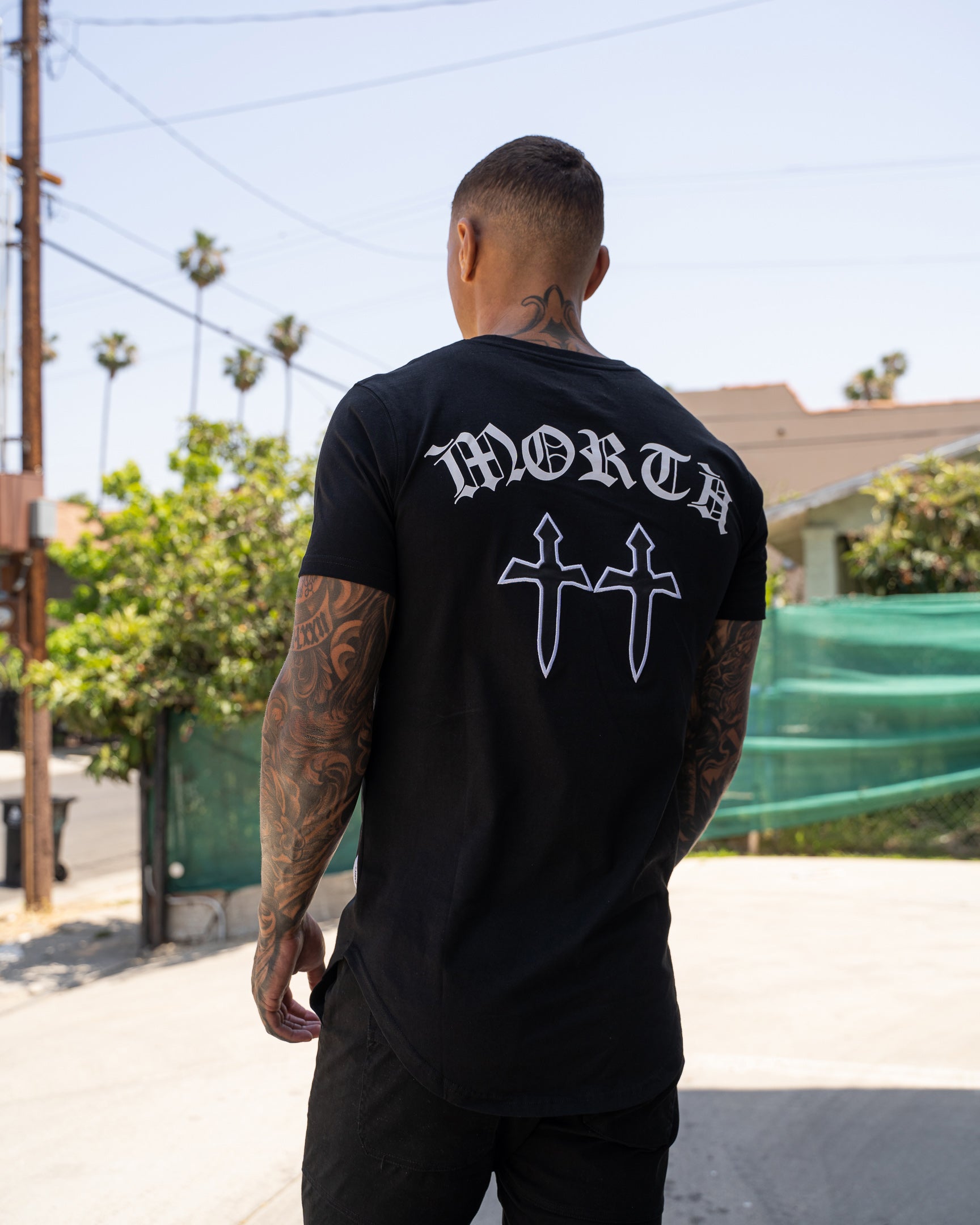 Saint Morta Day Of The Dead T-Shirt Black、mySite、zt4zffjzw