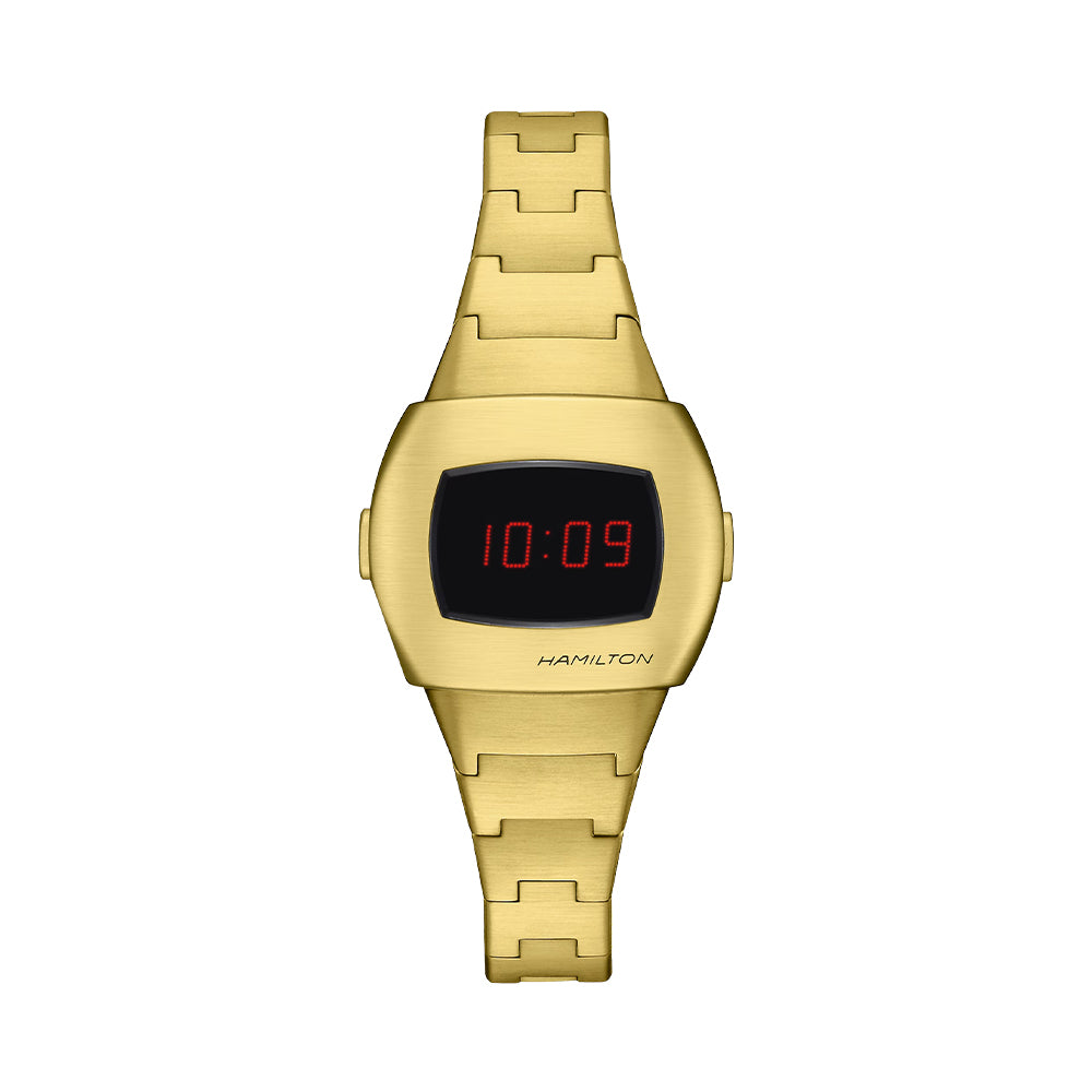  American Classic PSR 74 Quartz Yellow PVD 26mm X 31mm - Black on Bracelet