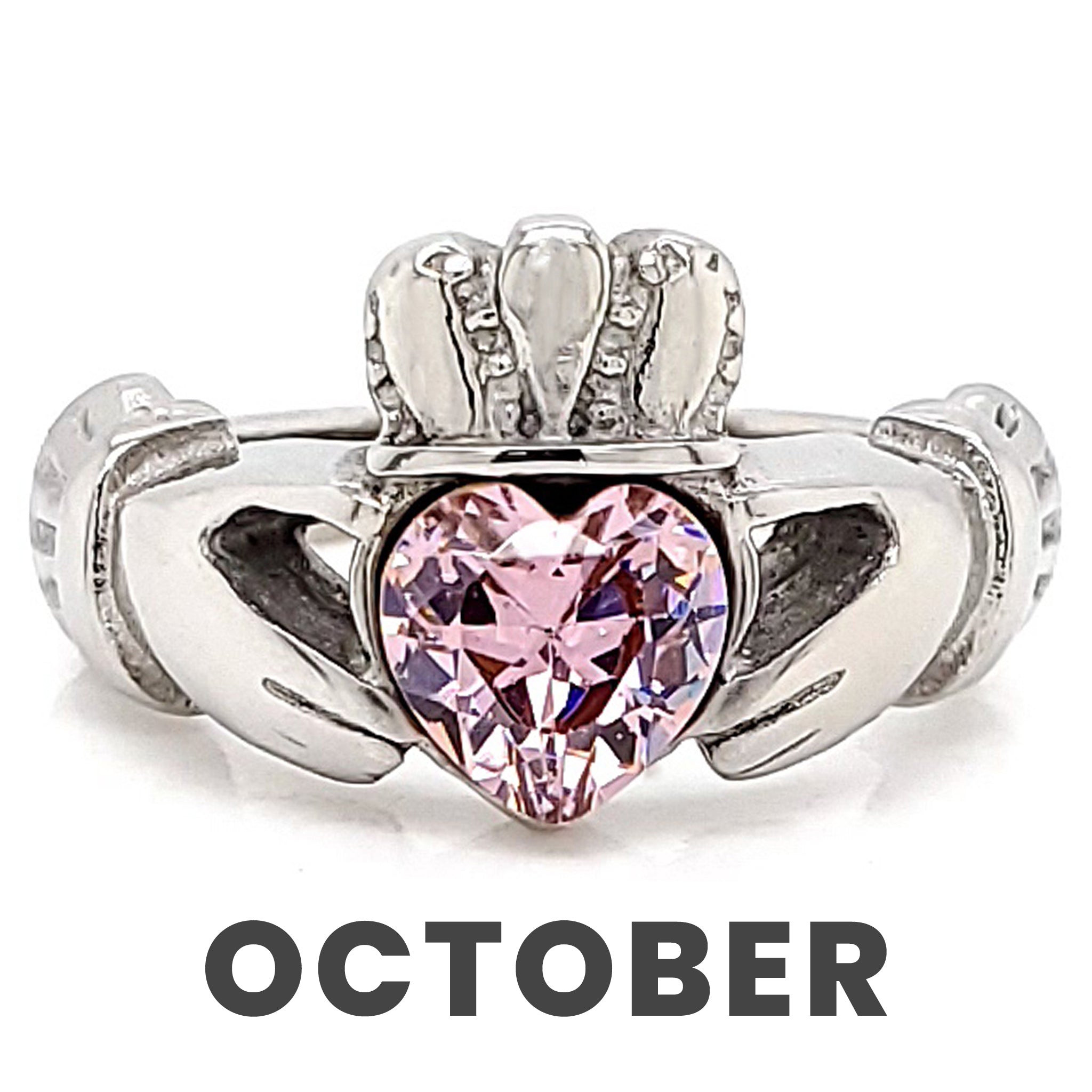 Claddagh Love, Loyalty, & Friendship Birthstone Ring / FBS0001、mySite、dreamappss