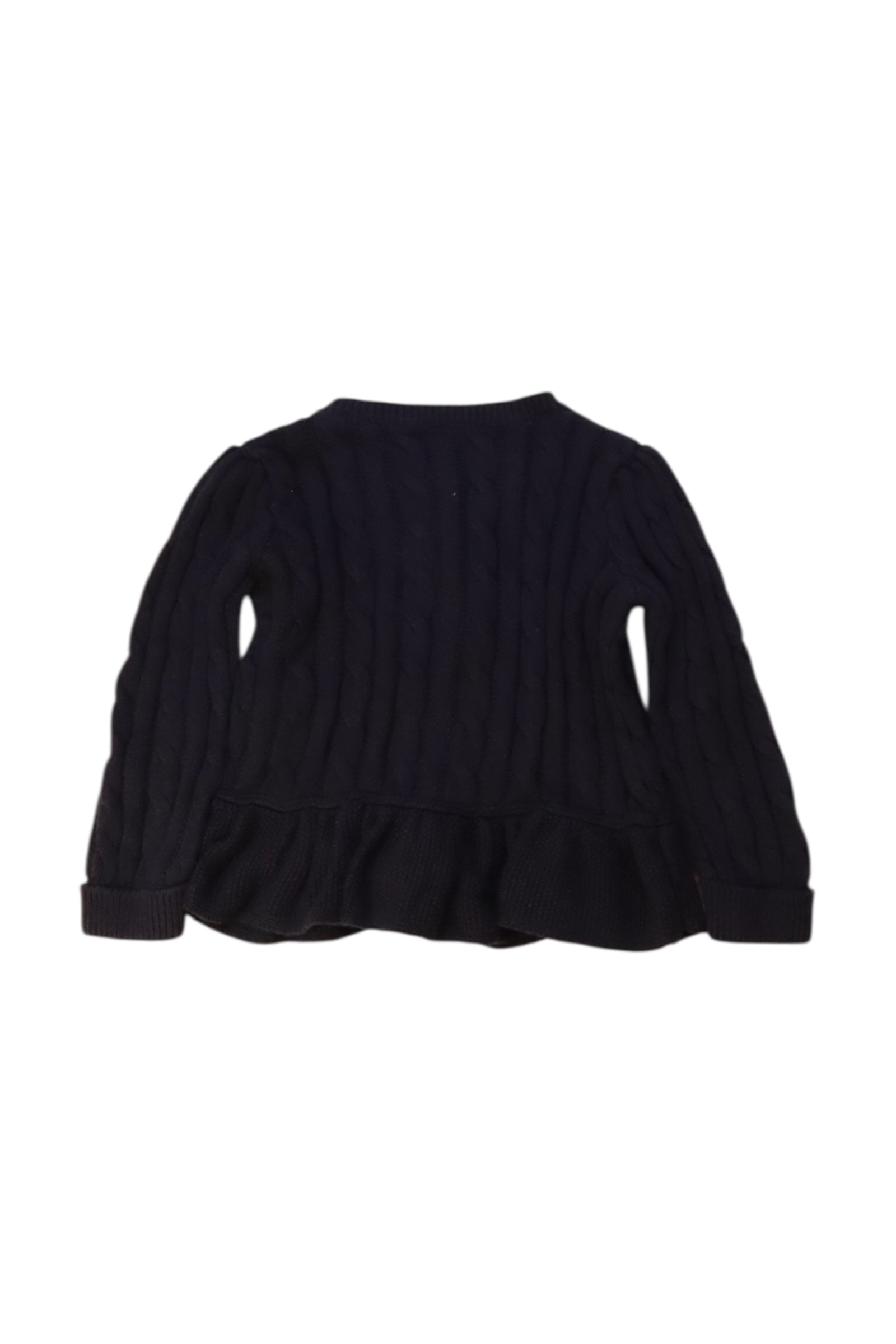 Ralph Lauren Buttoned Peplum Cardigan - Size 2T、mySite、g9winljtr
