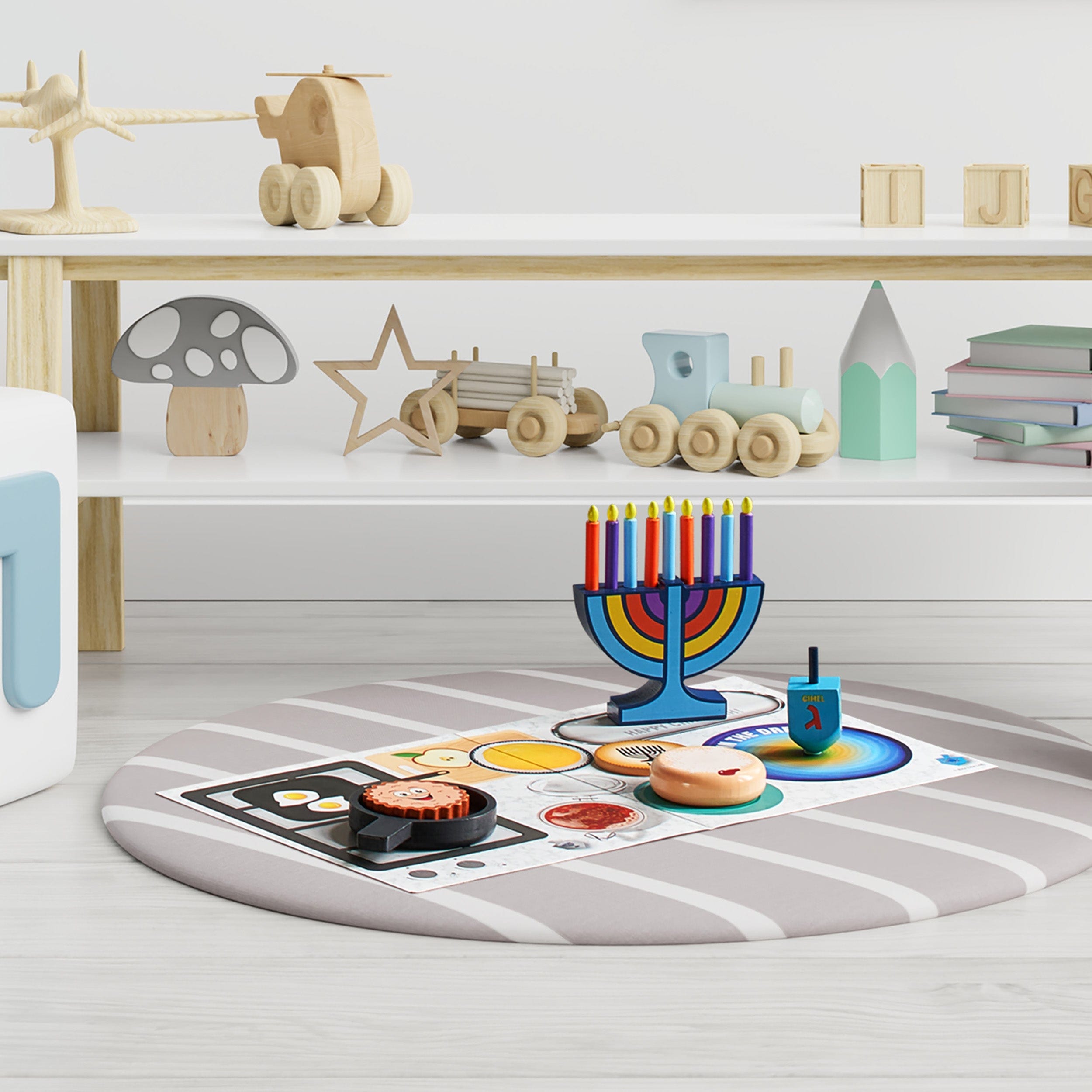 Deluxe Wood Hanukkah Play Set、mySite、topwebapps