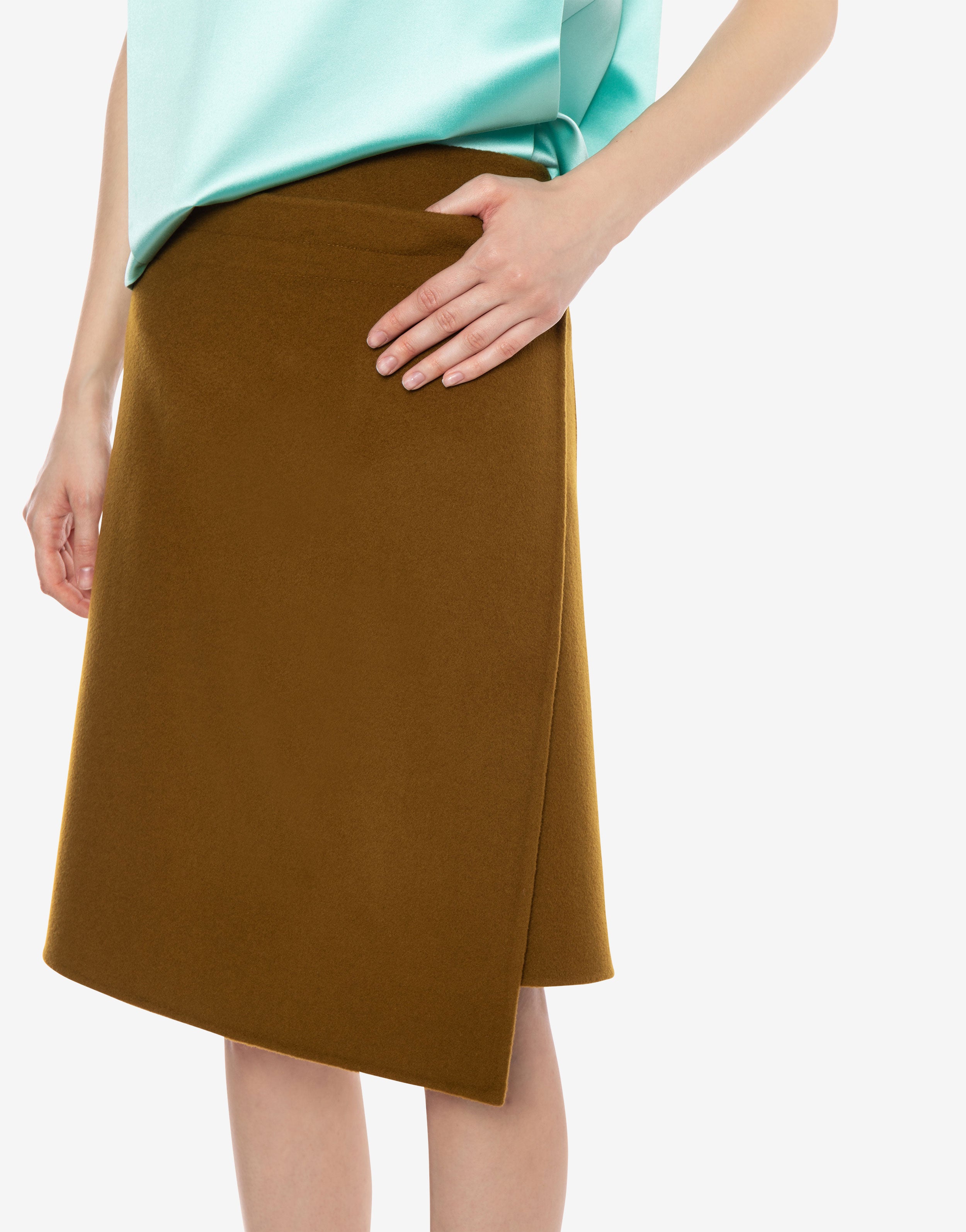 Gonna a portafoglio in panno double、mySite、aoinhome