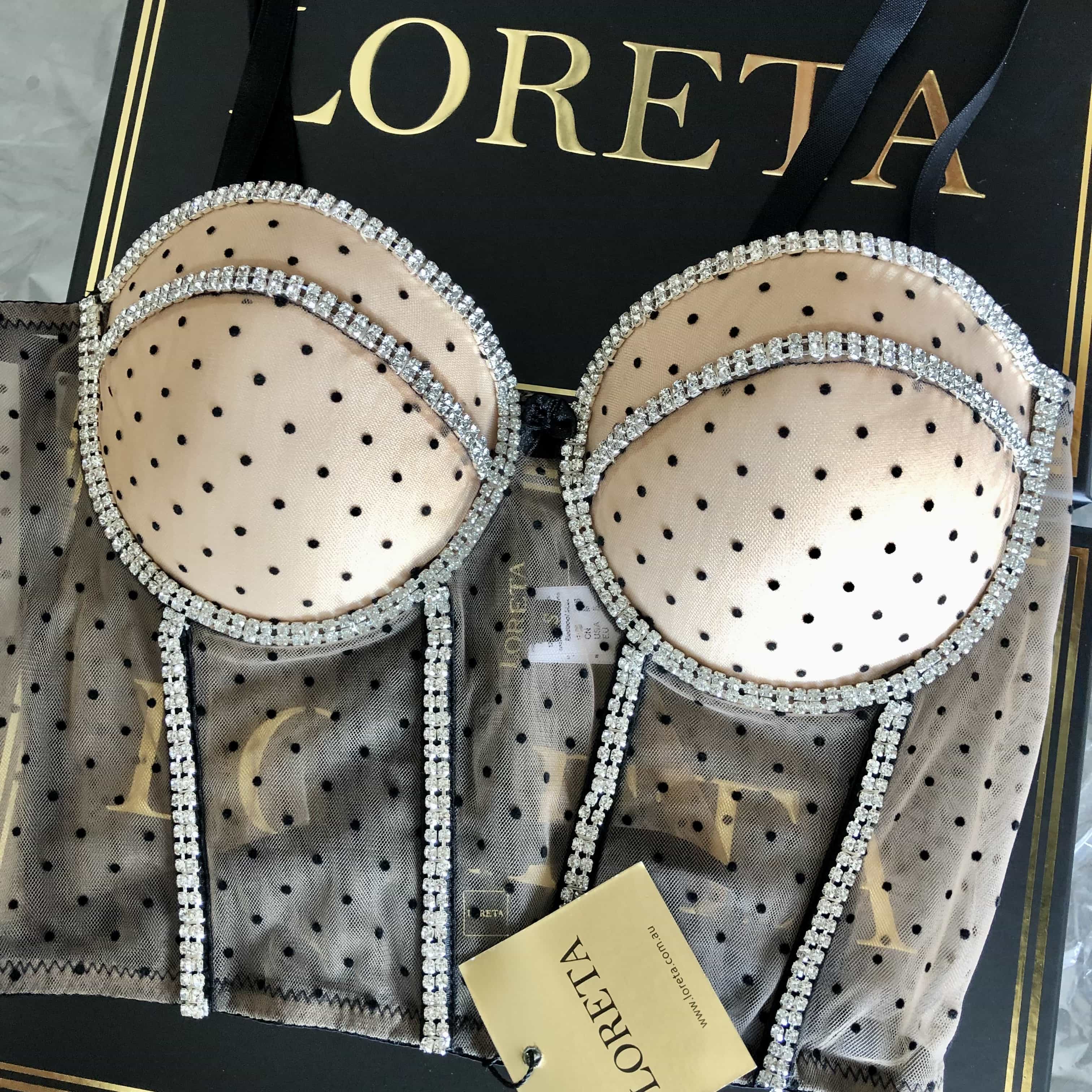  Polka Dot Beige Corset、mySite、merchandisen