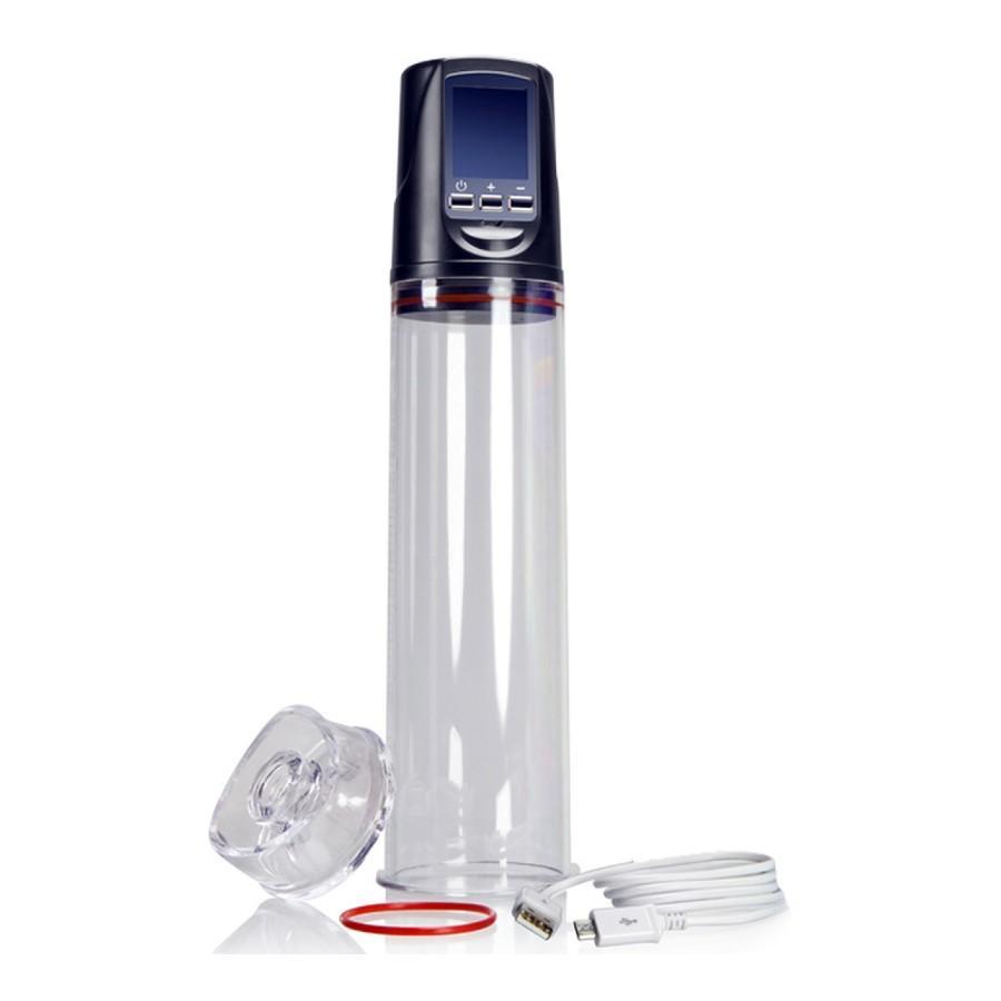 The Commander Cock Pump | Electric Penis Pump with LCD By SI Novelties、mySite、bottomscart