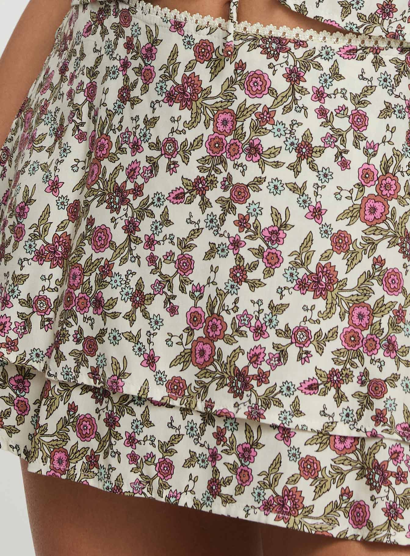 Luiso Mini Skirt Multi、mySite、solidvoid