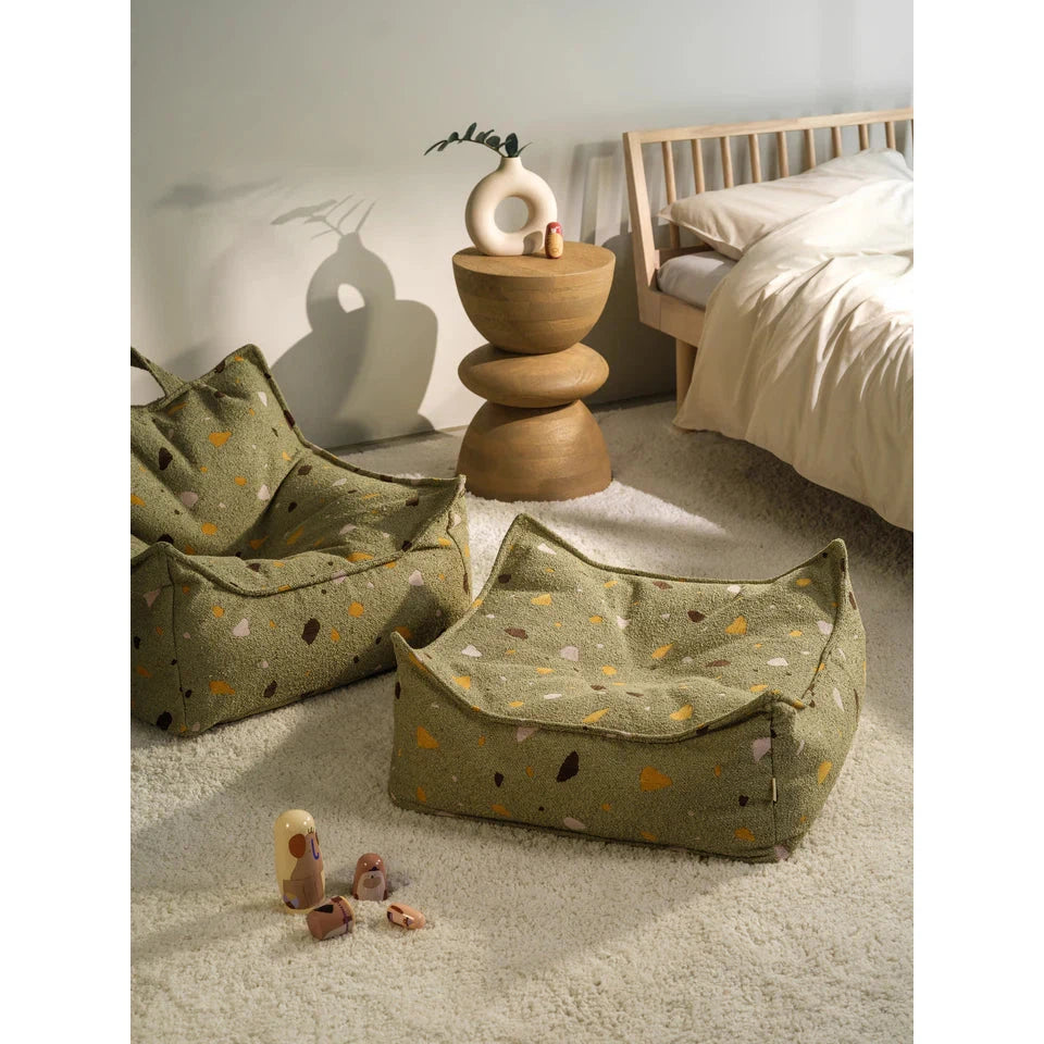 Wigiwama Terrazzo Moss Beanbag Chair、mySite、gigharbornorthrealestate