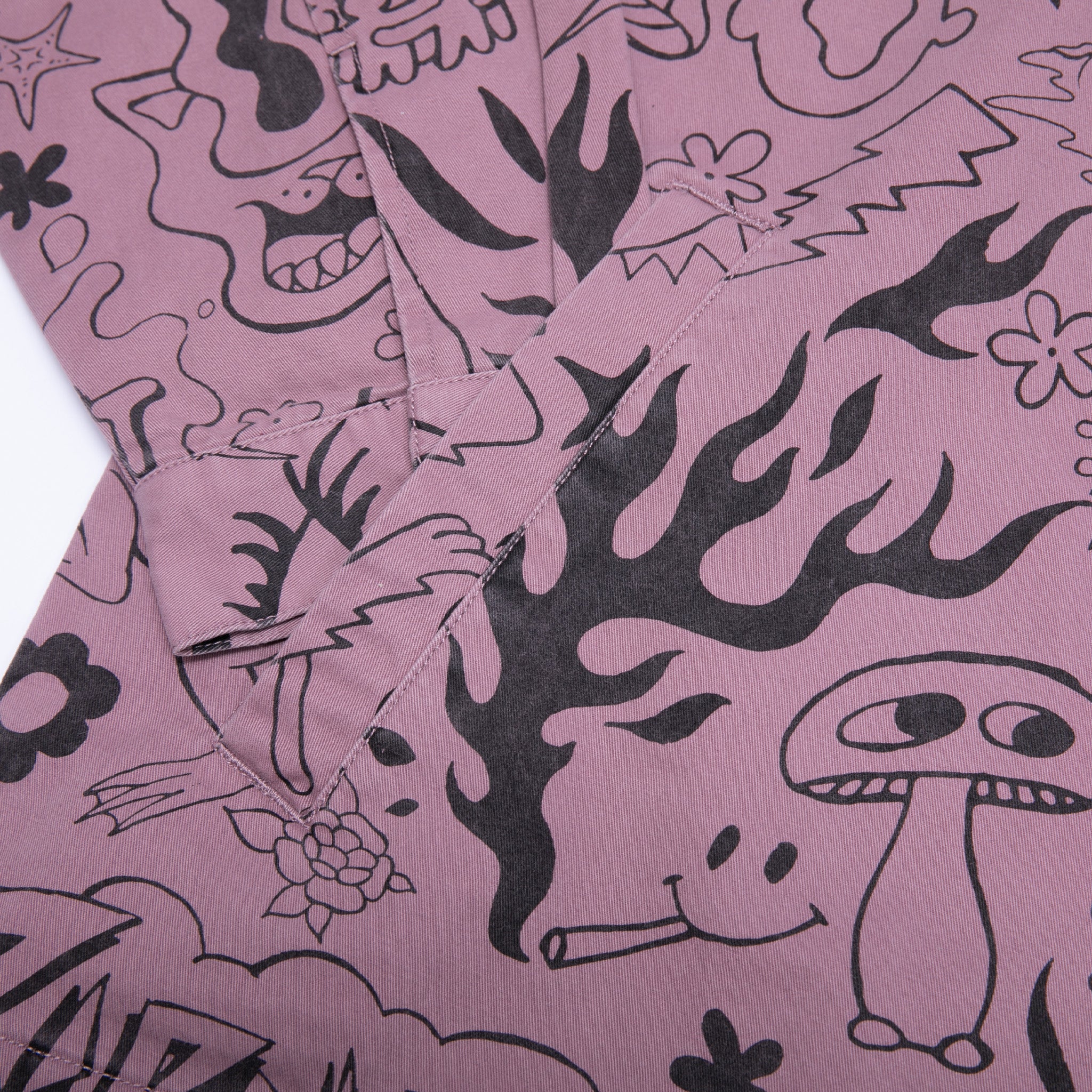  We Don't Care Coaches Jacket (Mauve)、mySite、merchandisen