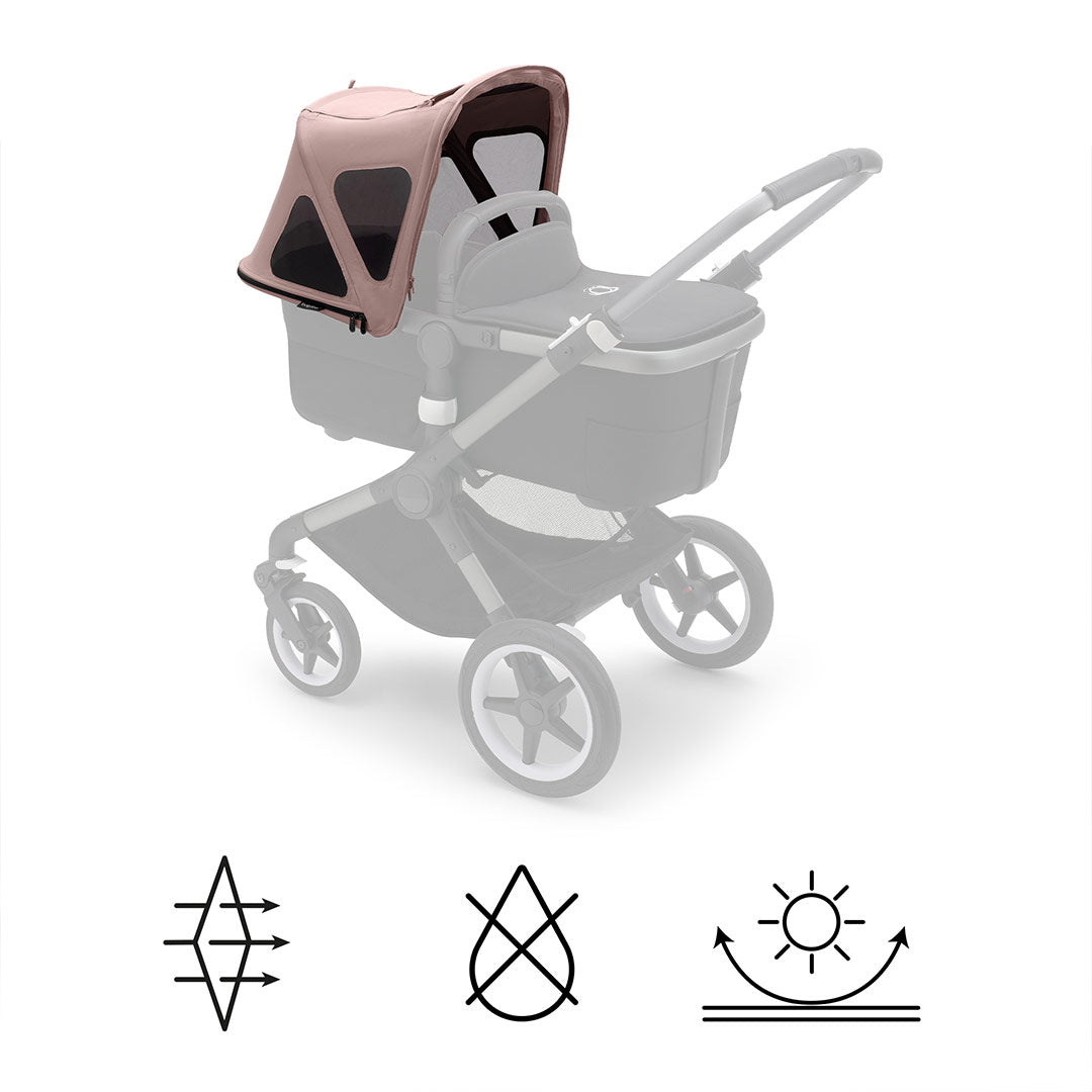  Bugaboo Fox/Fox Cub Breezy Sun Canopy V2 - Morning Pink、mySite、merchandisen