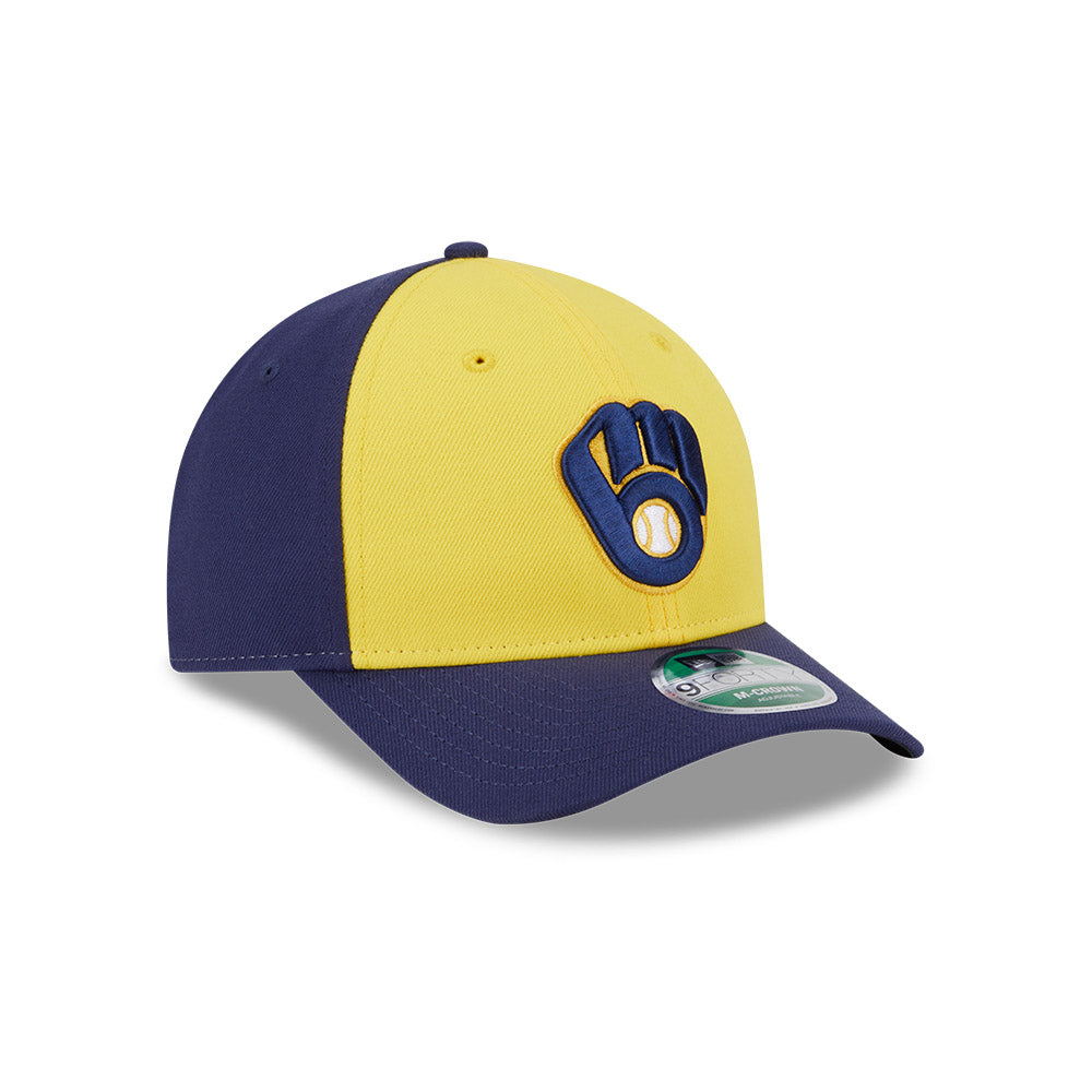 Milwaukee Brewers New Era 9FORTY Alternate M-Crown Player Replica Adjustable Hat、mySite、vikingsvslions