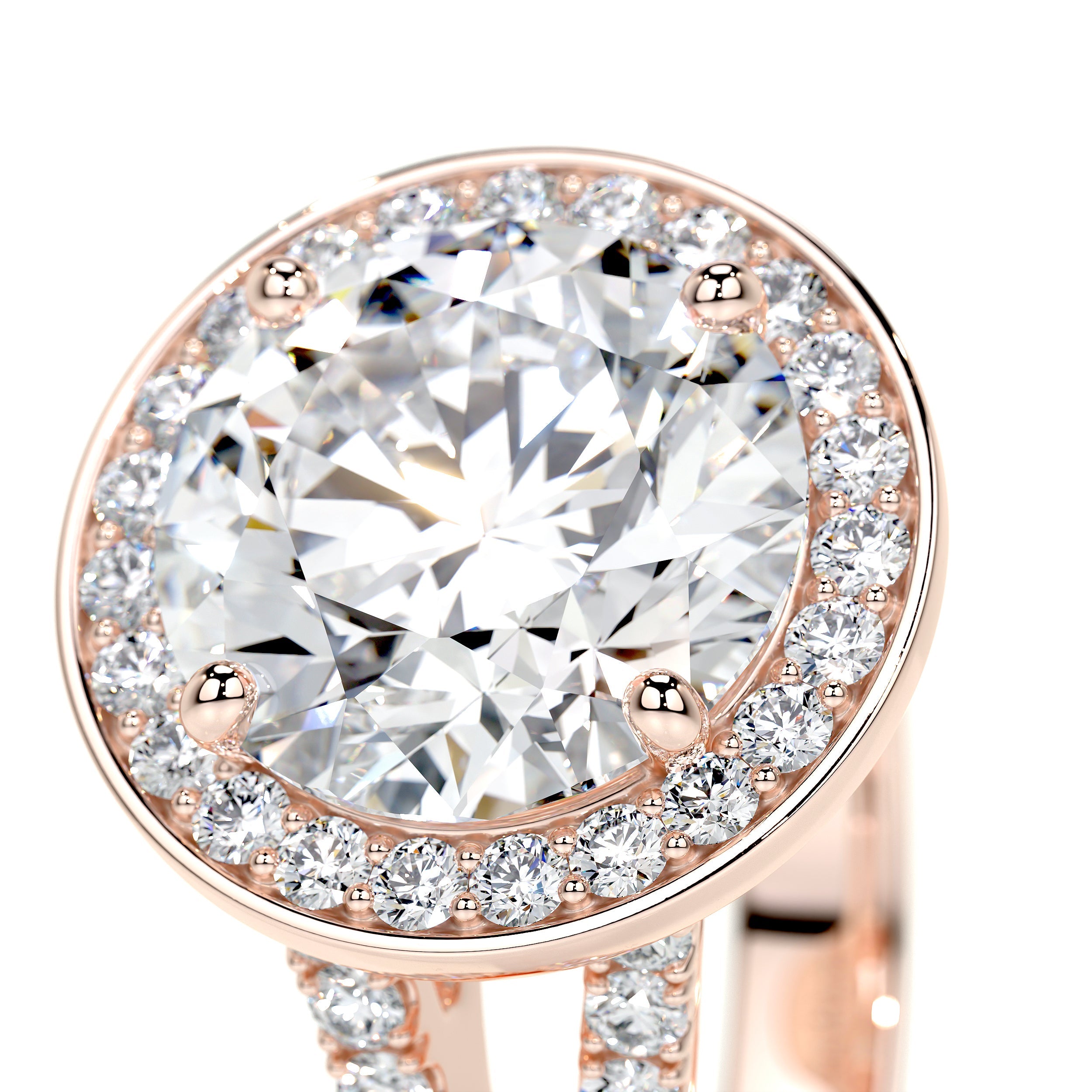 Camilla Lab Grown Diamond Ring -14K Rose Gold、mySite、hinf8tx79