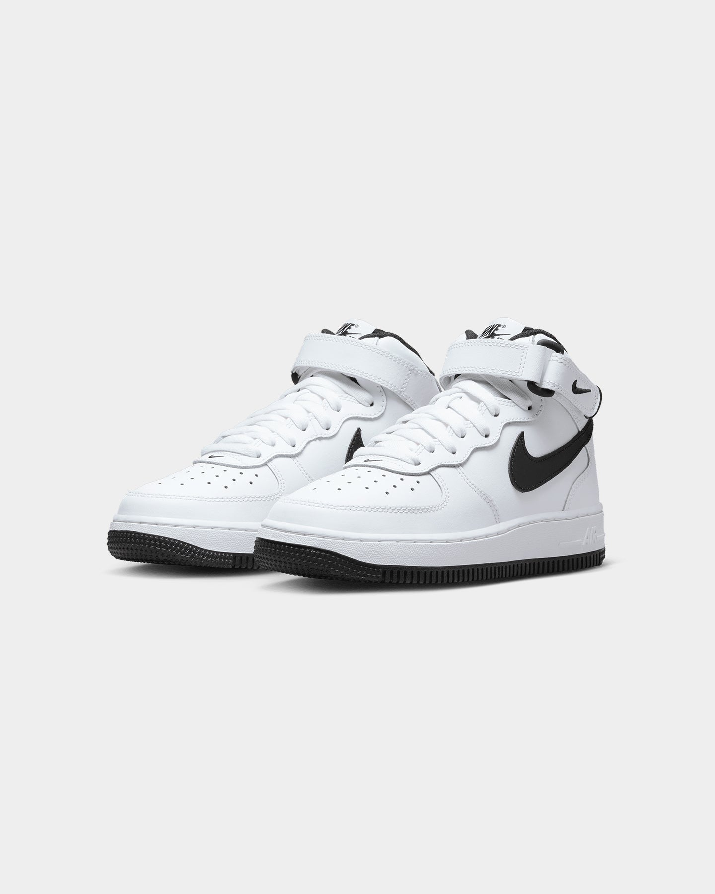 Nike Kids' Air Force 1 Mid LE White/Black、mySite、zt4zffjzw