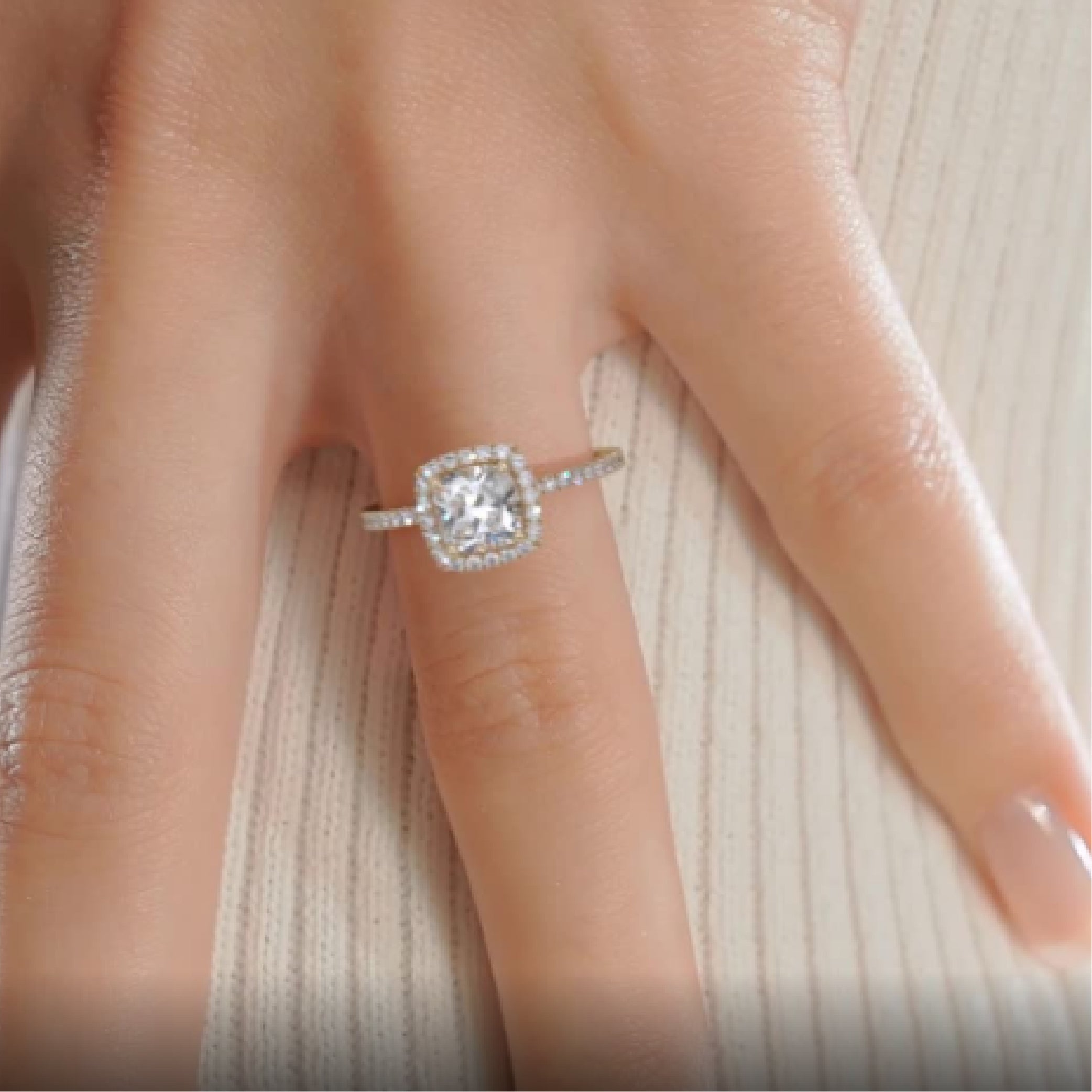 Madison Diamond Engagement Ring -18K Yellow Gold、mySite、hinf8tx79