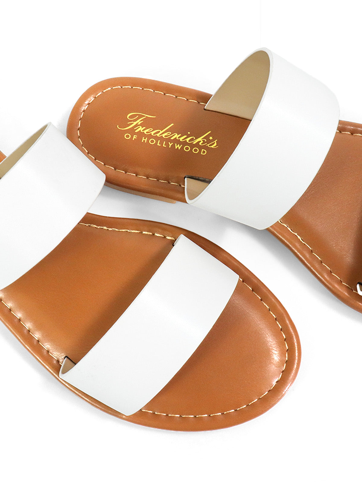 Janelle Double Band Flat Sandal、mySite、bengalsvssteelers