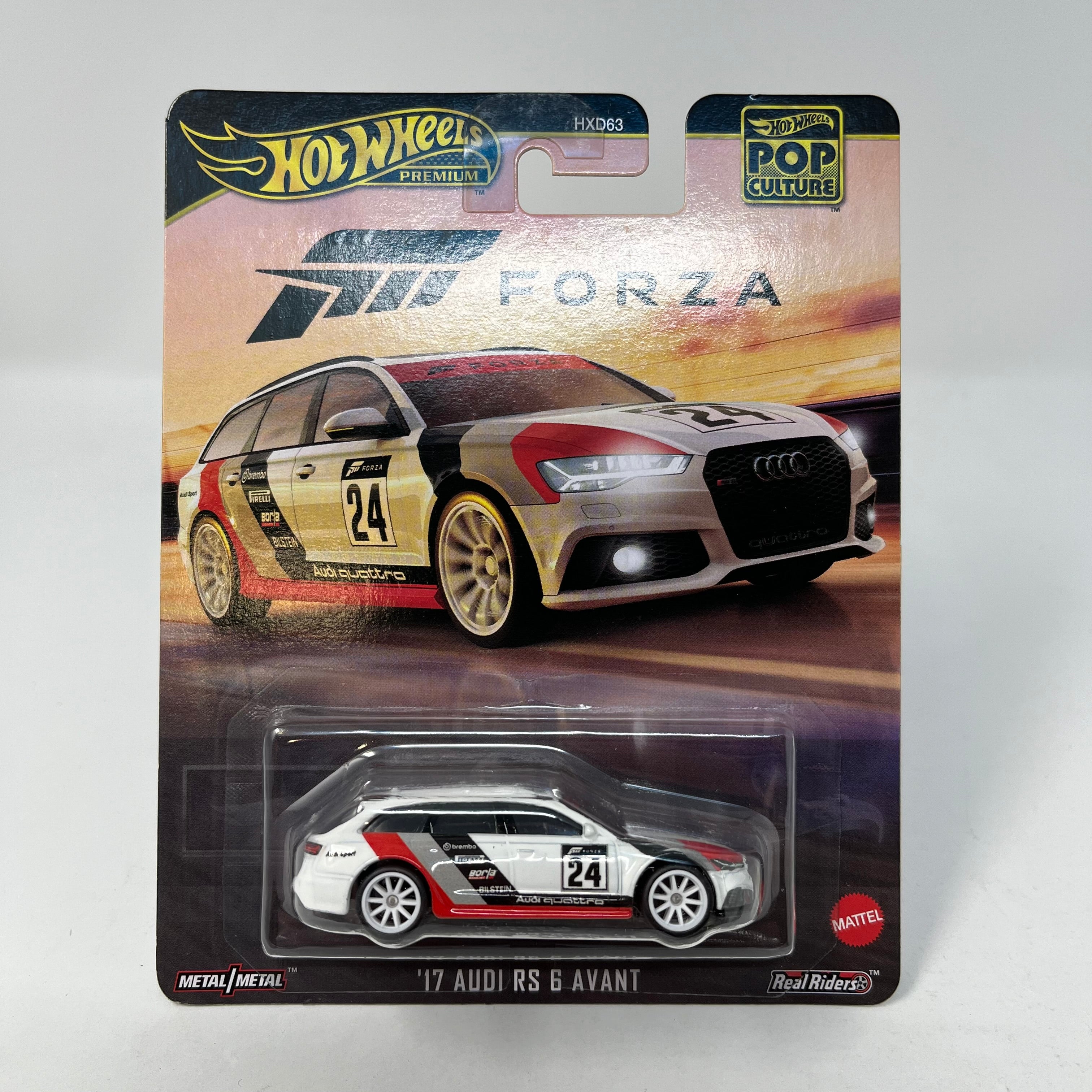'17 Audi RS 6 Avant Forza * 2024 Hot Wheels Pop Culture Case E、mySite、hgirdovlk