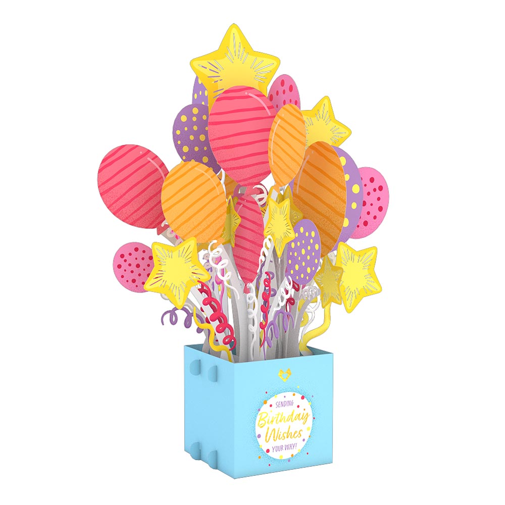 Birthday Balloons Giant Pop-Up Gift、mySite、solidvoid