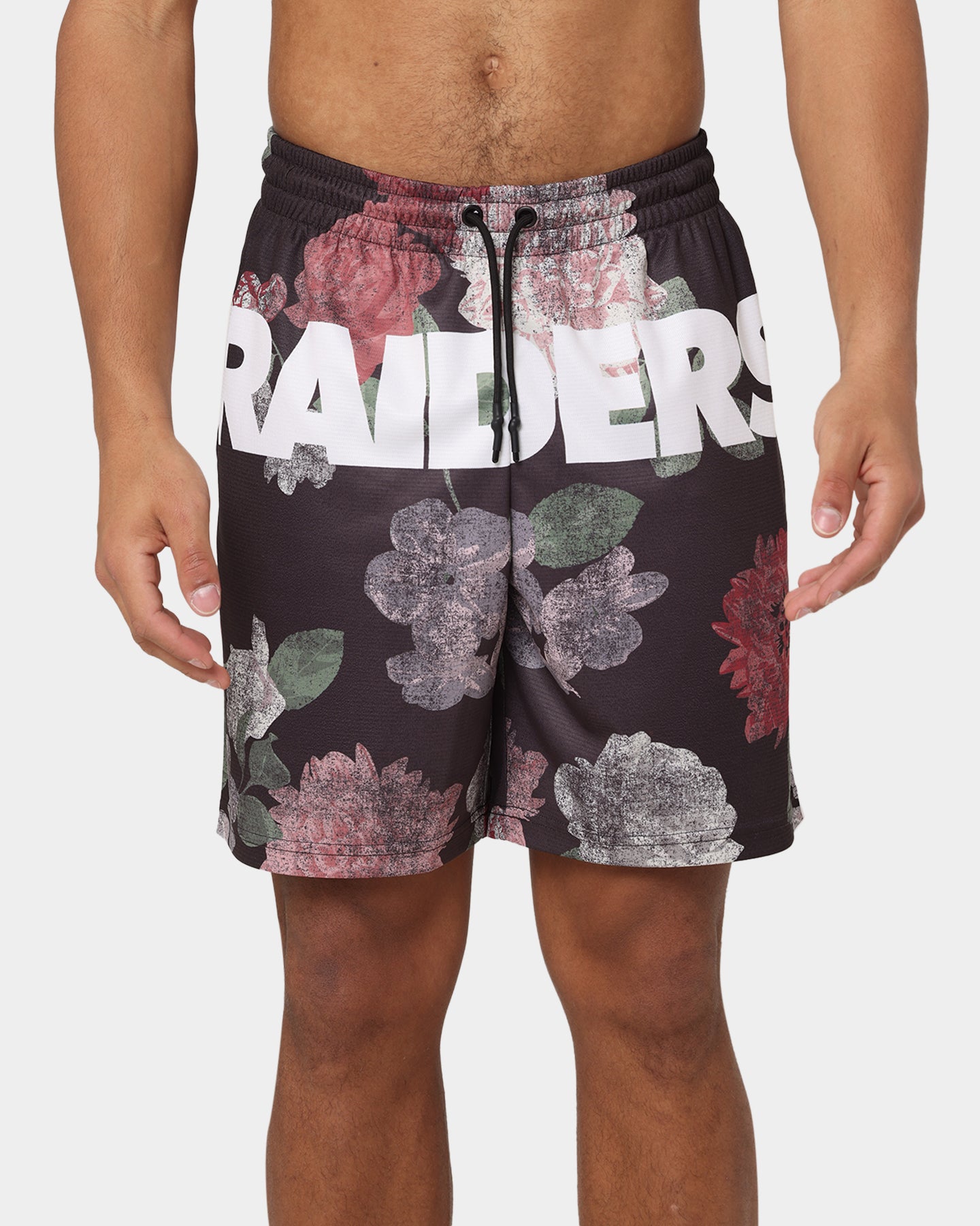 Majestic Athletic Las Vegas Raiders Digi Floral Camo Shorts Faded Black、mySite、zt4zffjzw