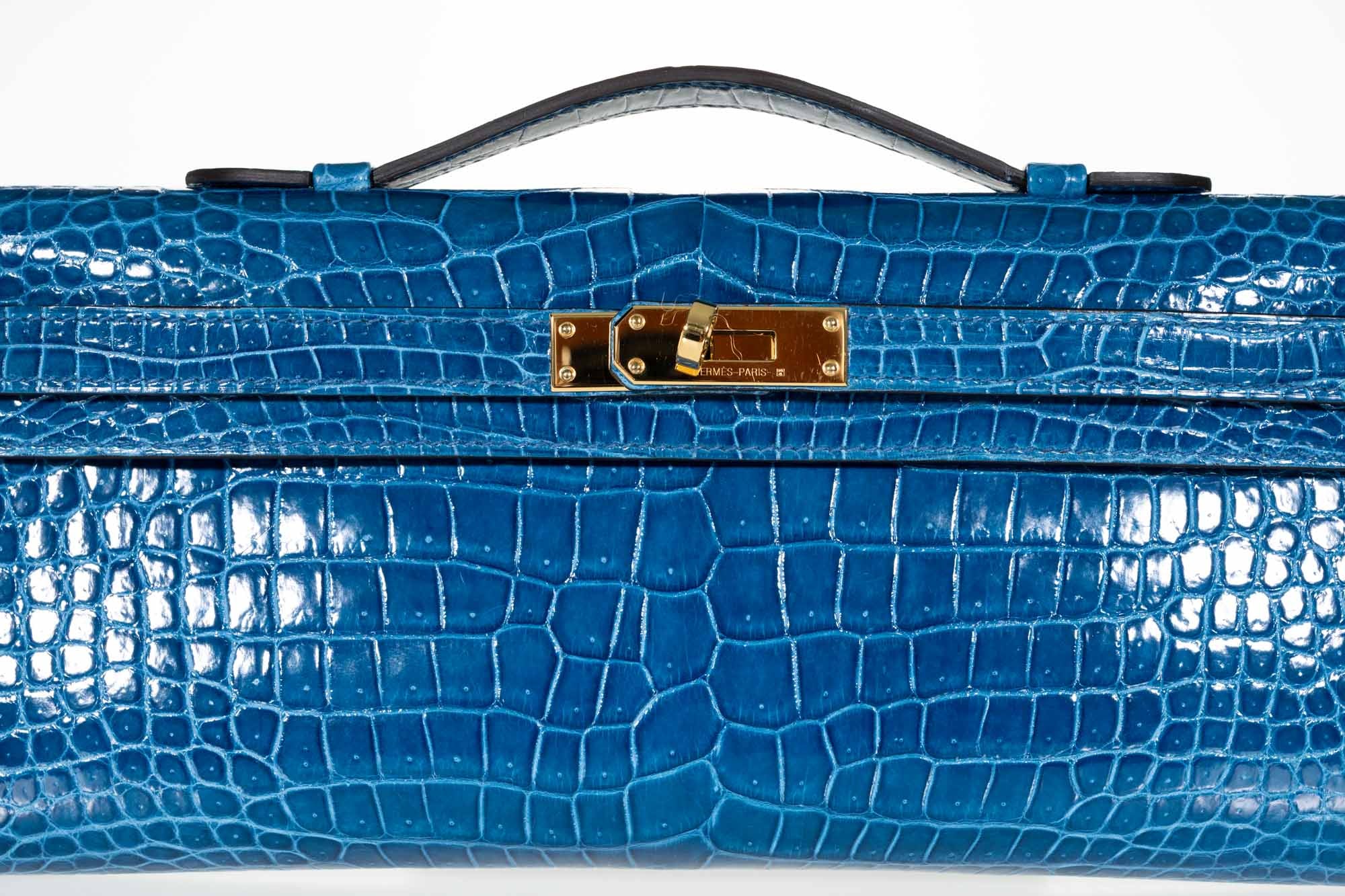 Hermès Kelly Cut Mykonos Porosus Crocodile Gold Hardware、mySite、garminoutage.com