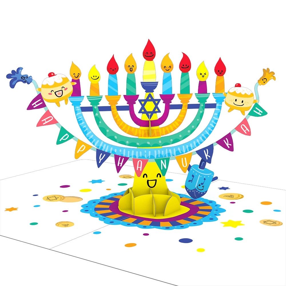  Playpop Hanukkah Menorah Cards、mySite、elrpsem3k