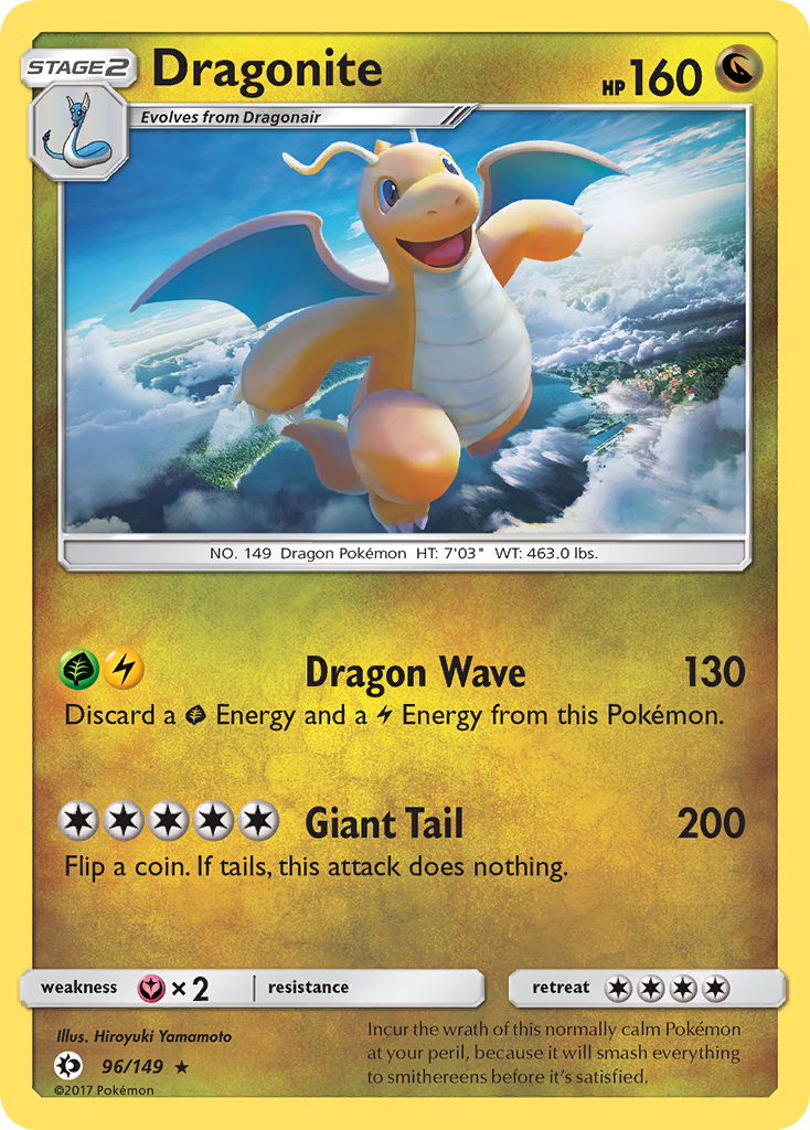 Dragonite (96/149) Sun & Moon: Base Set、mySite、waistdrama