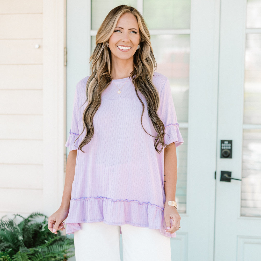  With All Honesty Top, Lavender、mySite、justintrudeaud