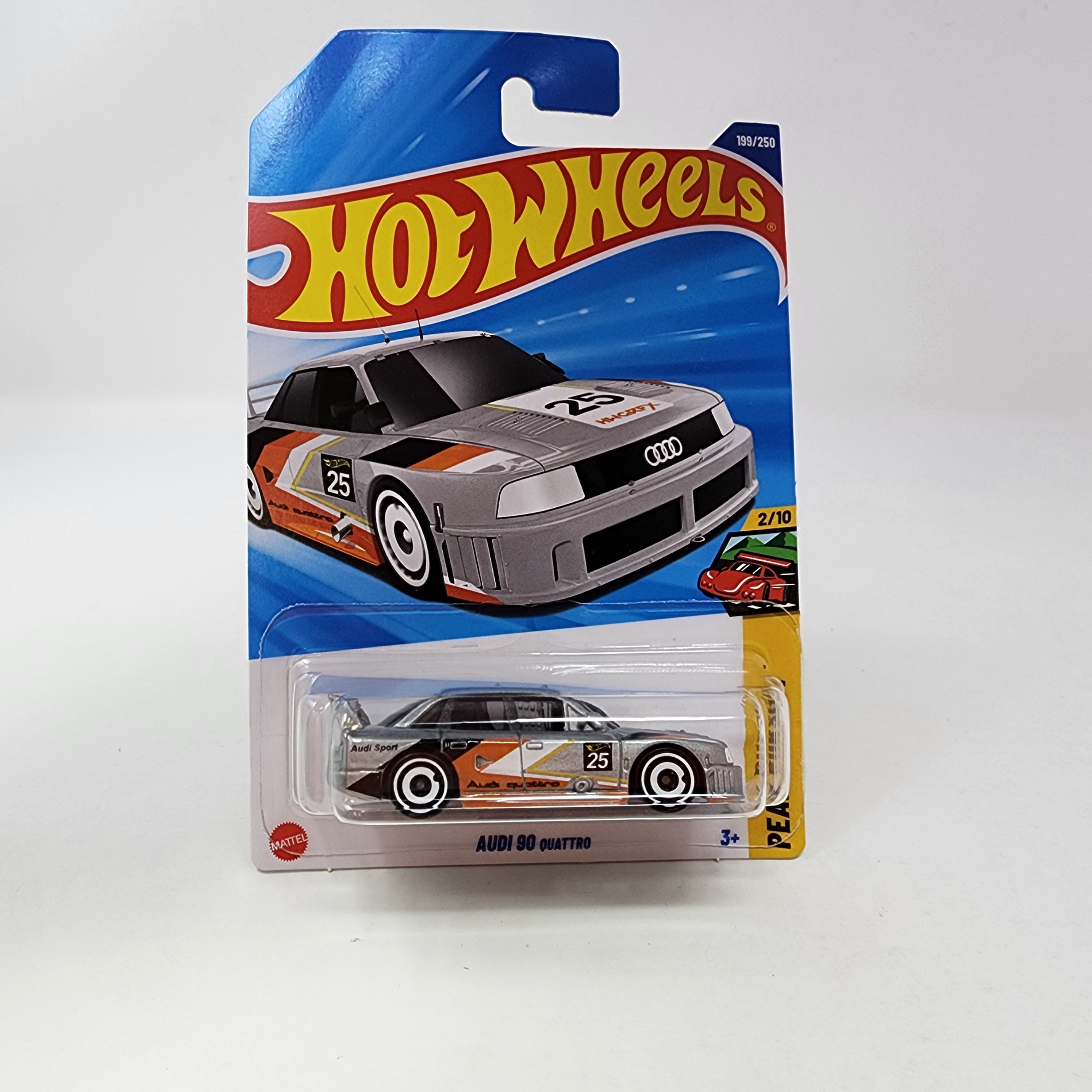 Audi 90 Quattro #199 * Silver * 2025 Hot Wheels NEW! K Case、mySite、hgirdovlk