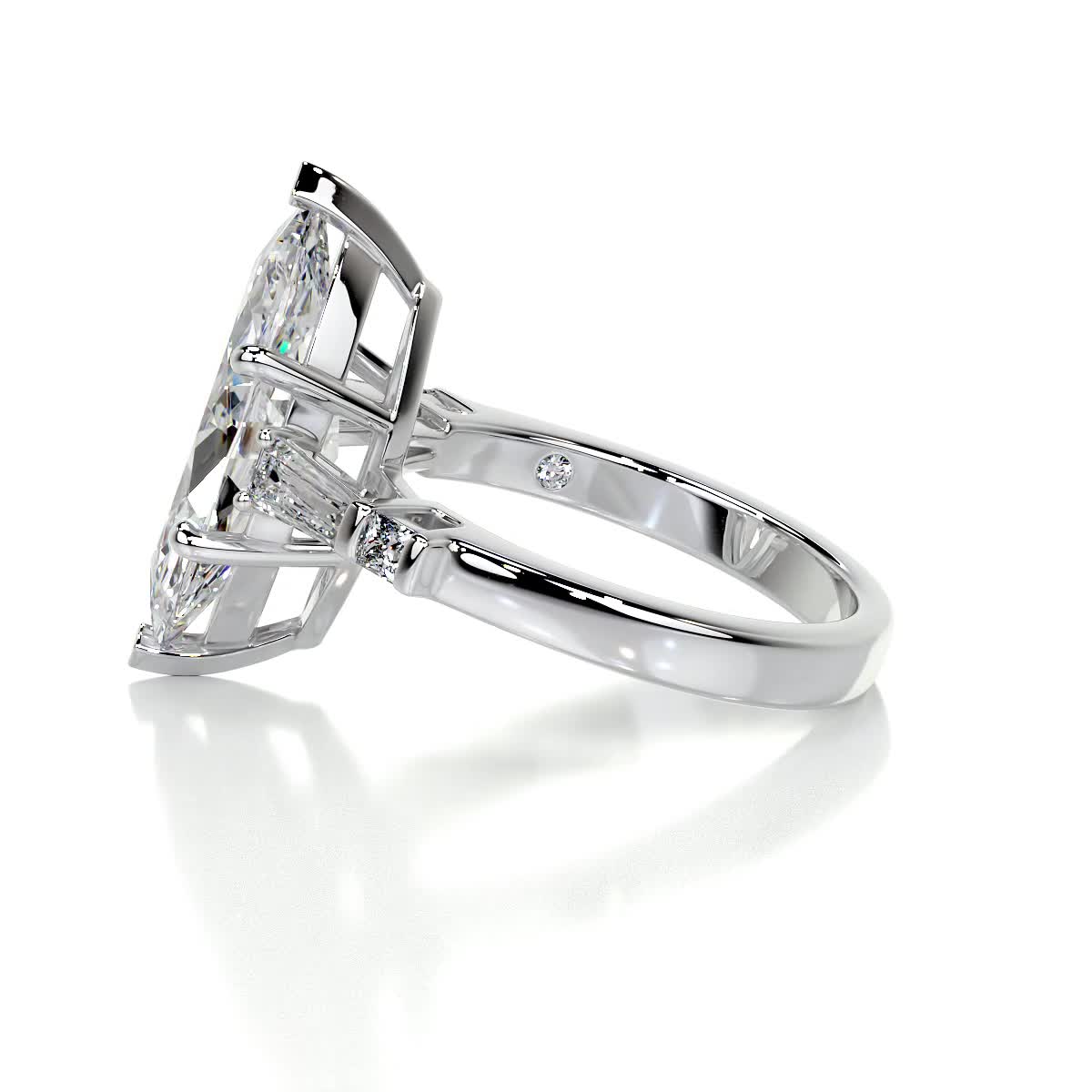 Tessa Diamond Engagement Ring -18K White Gold、mySite、hinf8tx79