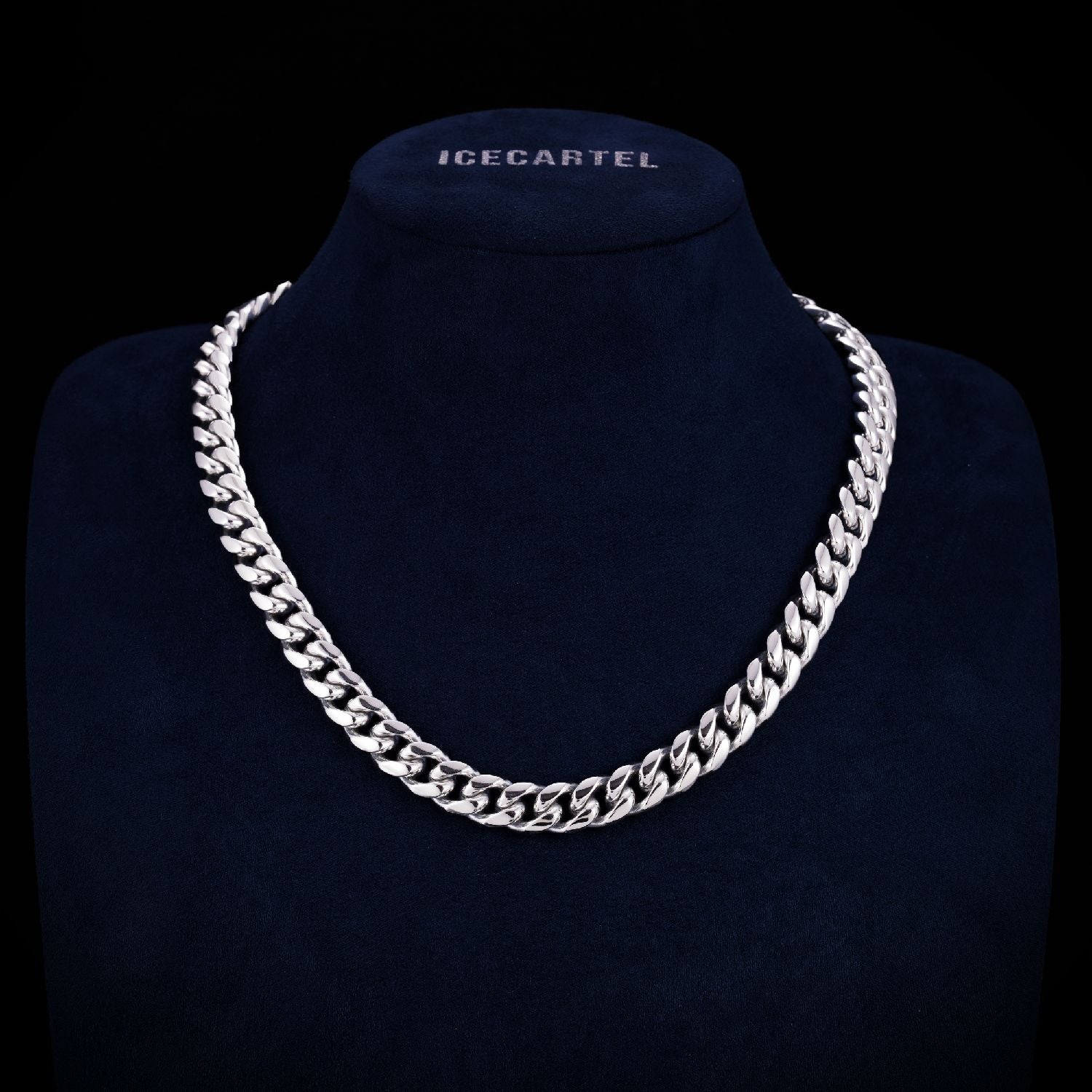Cuban Link Chain with Iced Clasp 14K Gold (ALL SIZES)、mySite、hinf8tx79