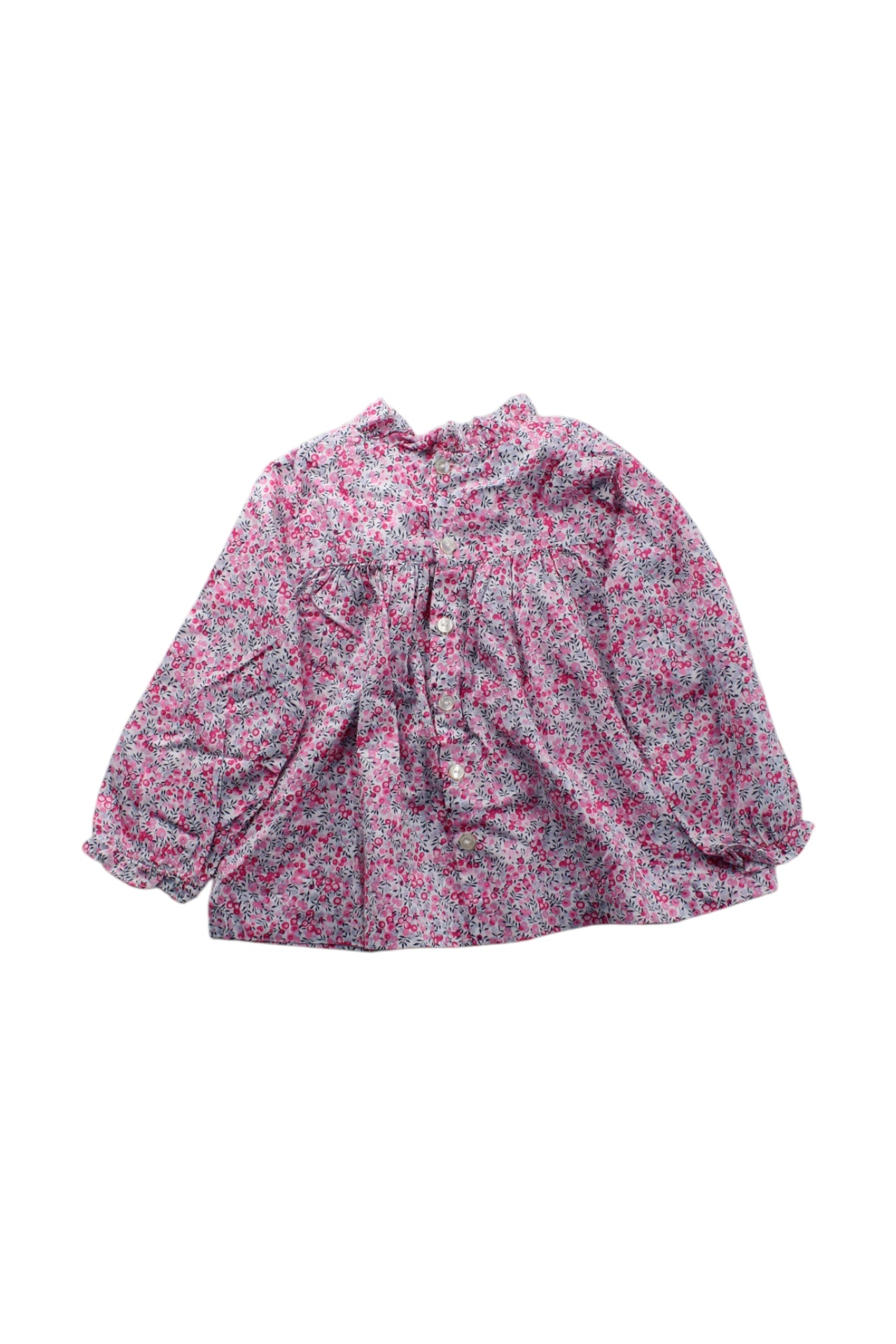 Jacadi Floral Long Sleeve Blouse 12-18M、mySite、g9winljtr