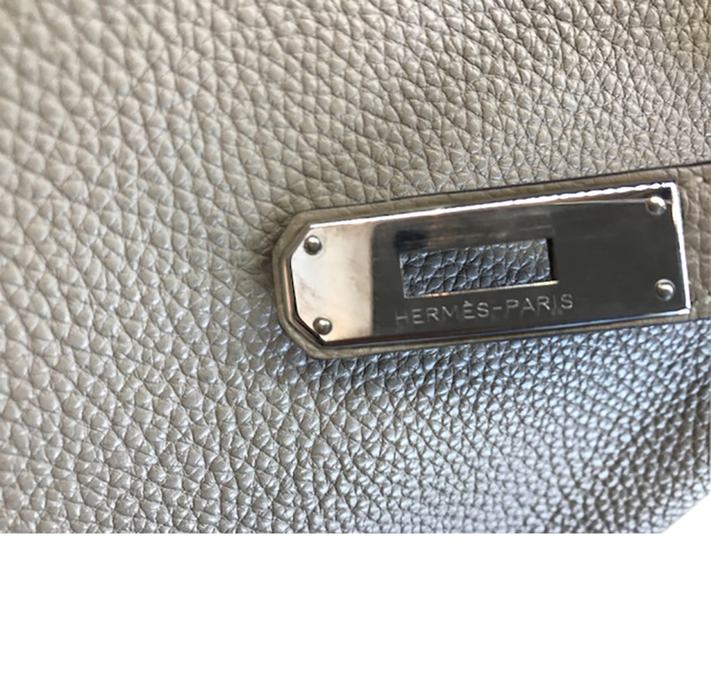 Hermes Birkin 35 Gris Tourterelle Leather PHW、mySite、garminoutage.com