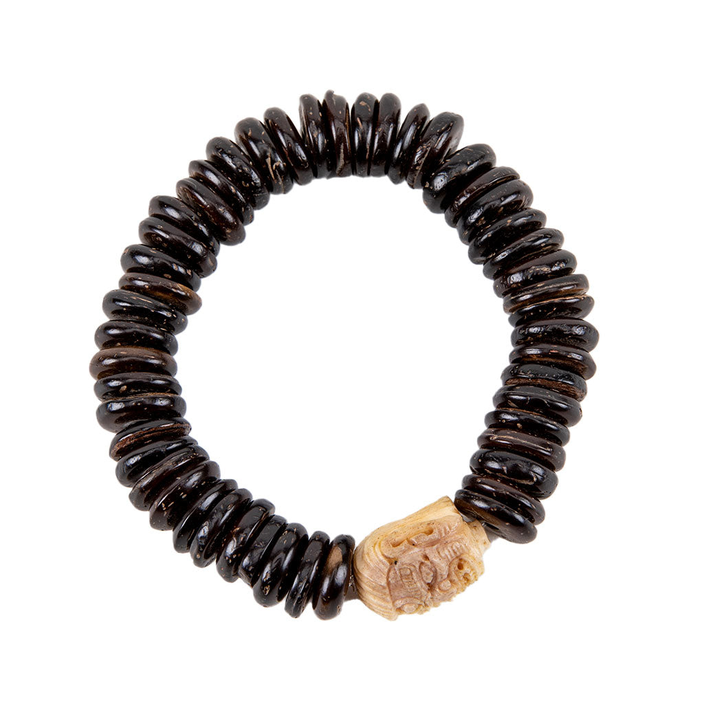 Mahakala Black Bone Bracelet、mySite、topwebapps
