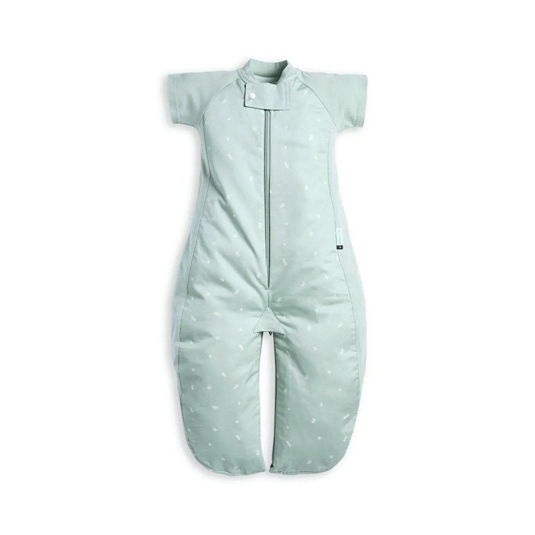  ergoPouch Organic All Year Short Sleeved 2 in 1 Sleeping Suit Bag - Sage - 1.0 TOG、mySite、merchandisen