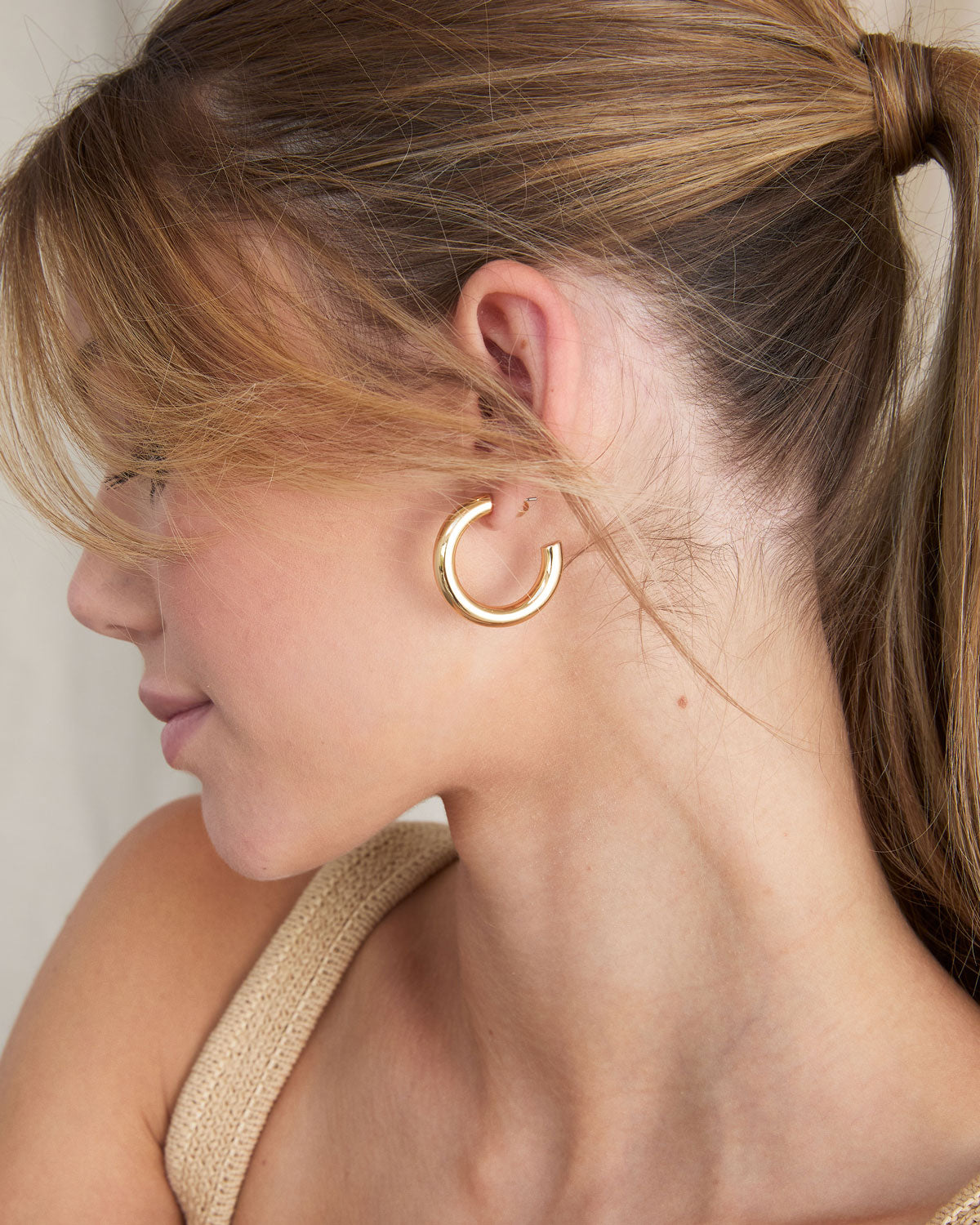 Unstoppable Midi Hoop Earrings、mySite、hinf8tx79