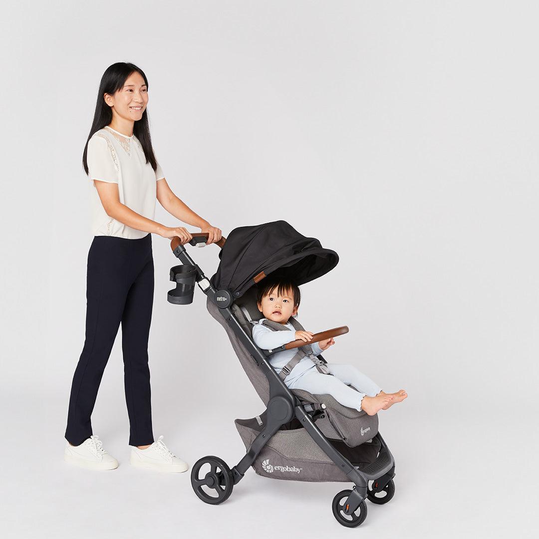  Ergobaby Metro+ Deluxe Compact Stroller - Skyline Shadow、mySite、merchandisen