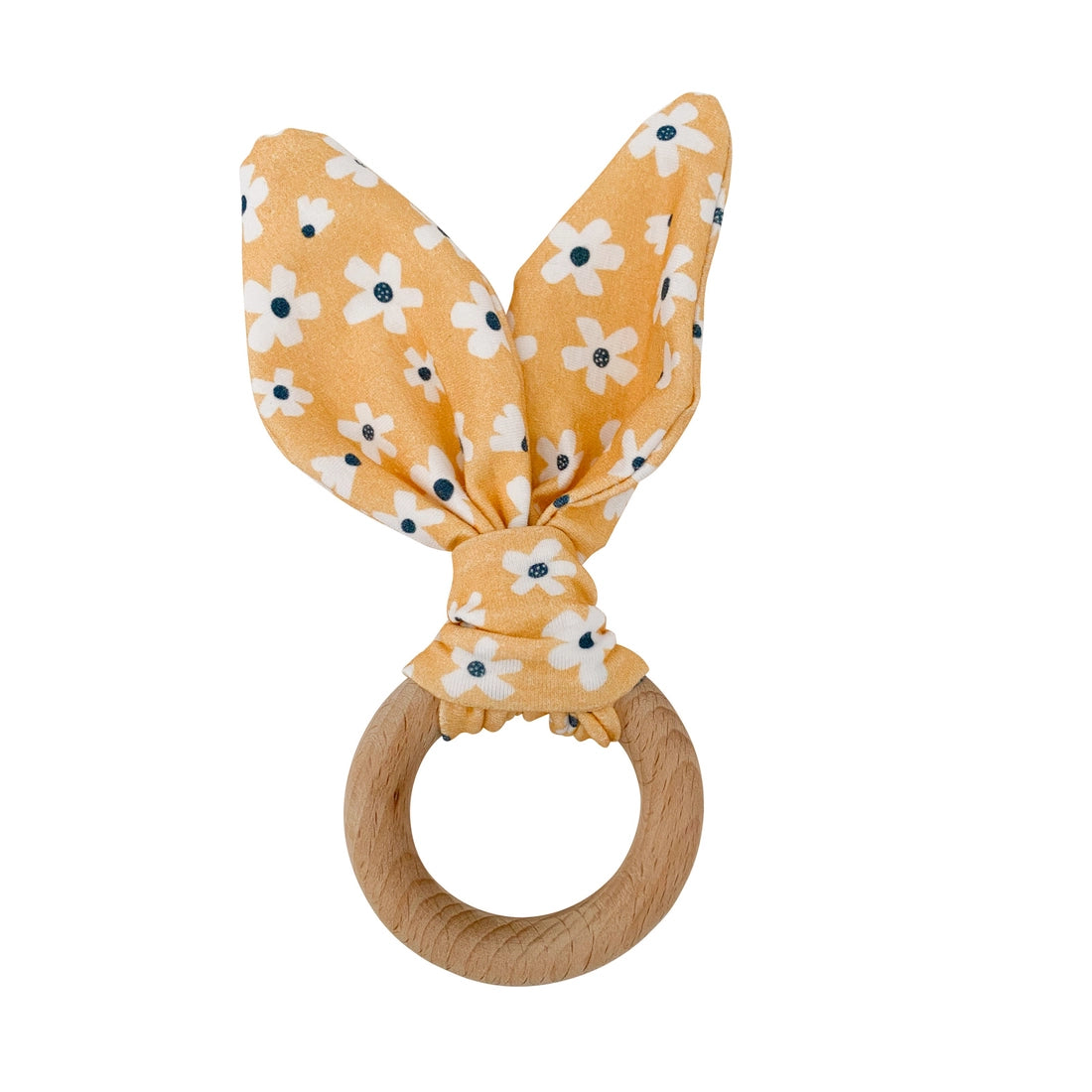Crinkle Bunny Ears Teether - Golden Daisy、mySite、g9winljtr