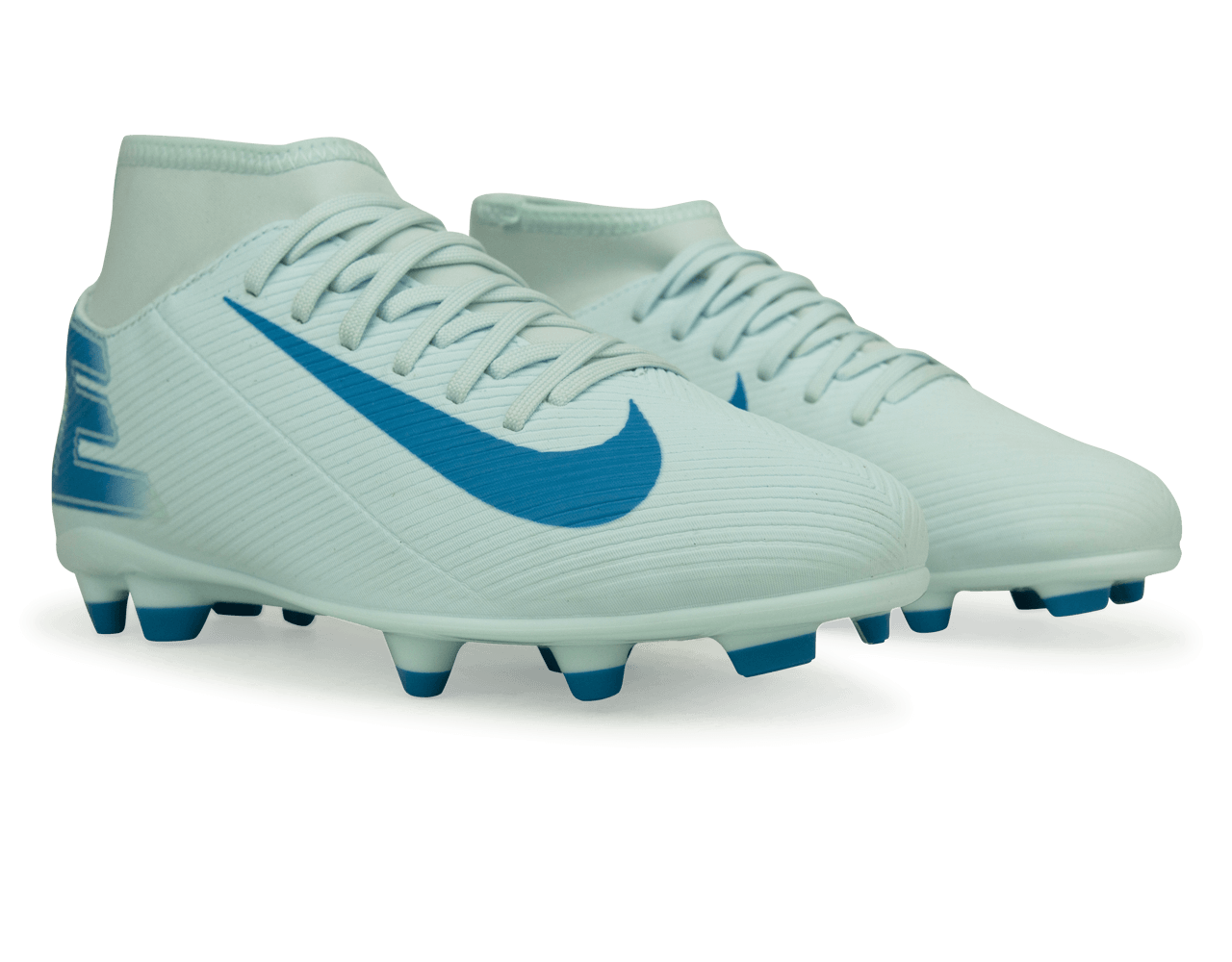 Nike Kids Zoom Mercurial Superfly 10 Club FG/MG Glacier Blue/Blue Orbit、mySite、noshort