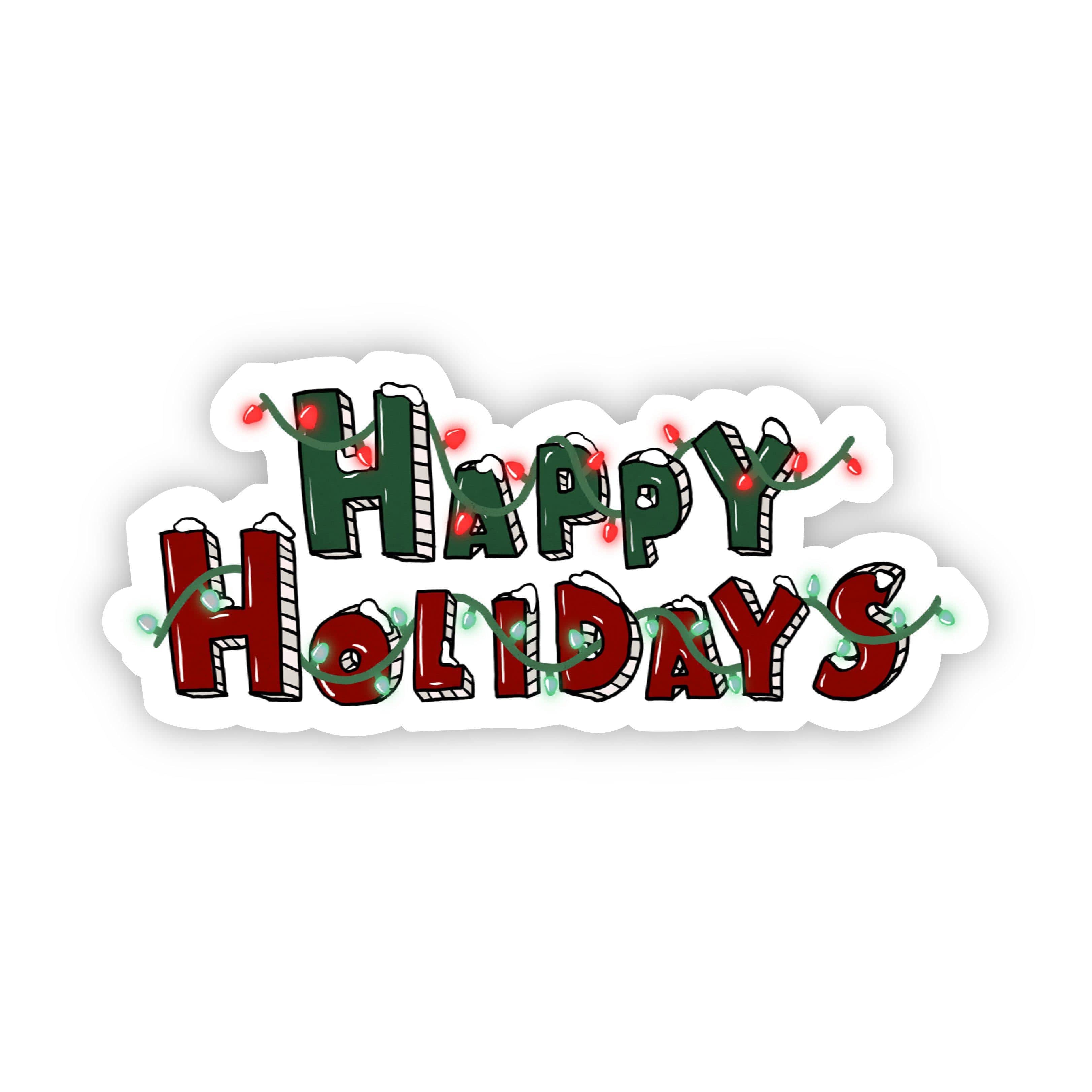  Happy Holidays Sticker、mySite、elrpsem3k