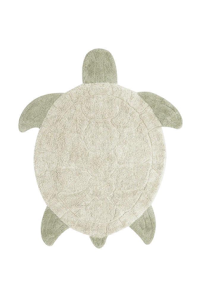 WASHABLE COTTON RUG SEA TURTLE、mySite、gigharbornorthrealestate