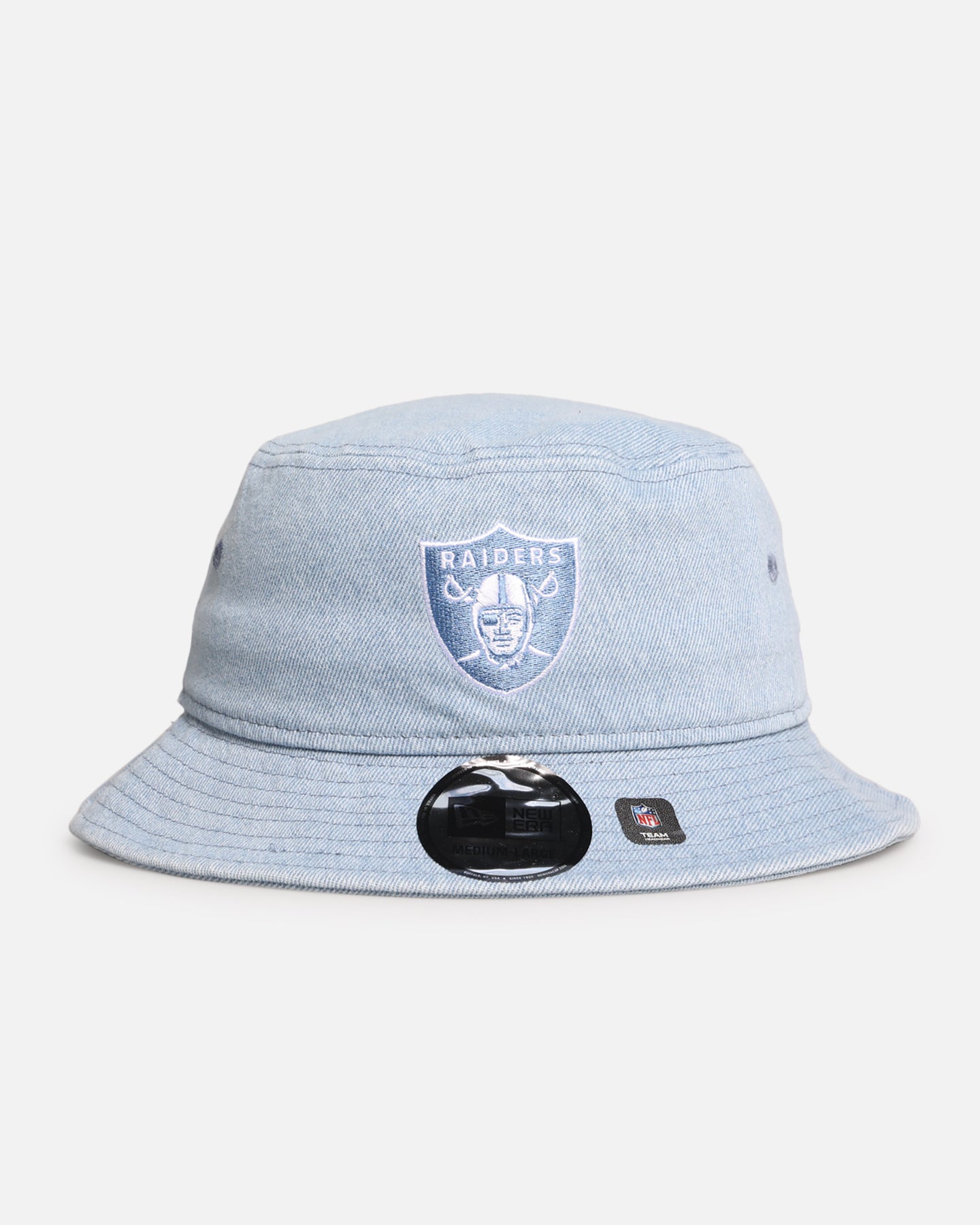 New Era Las Vegas Raiders 'Washed Denim' Bucket Hat Blue Washed Denim、mySite、zt4zffjzw